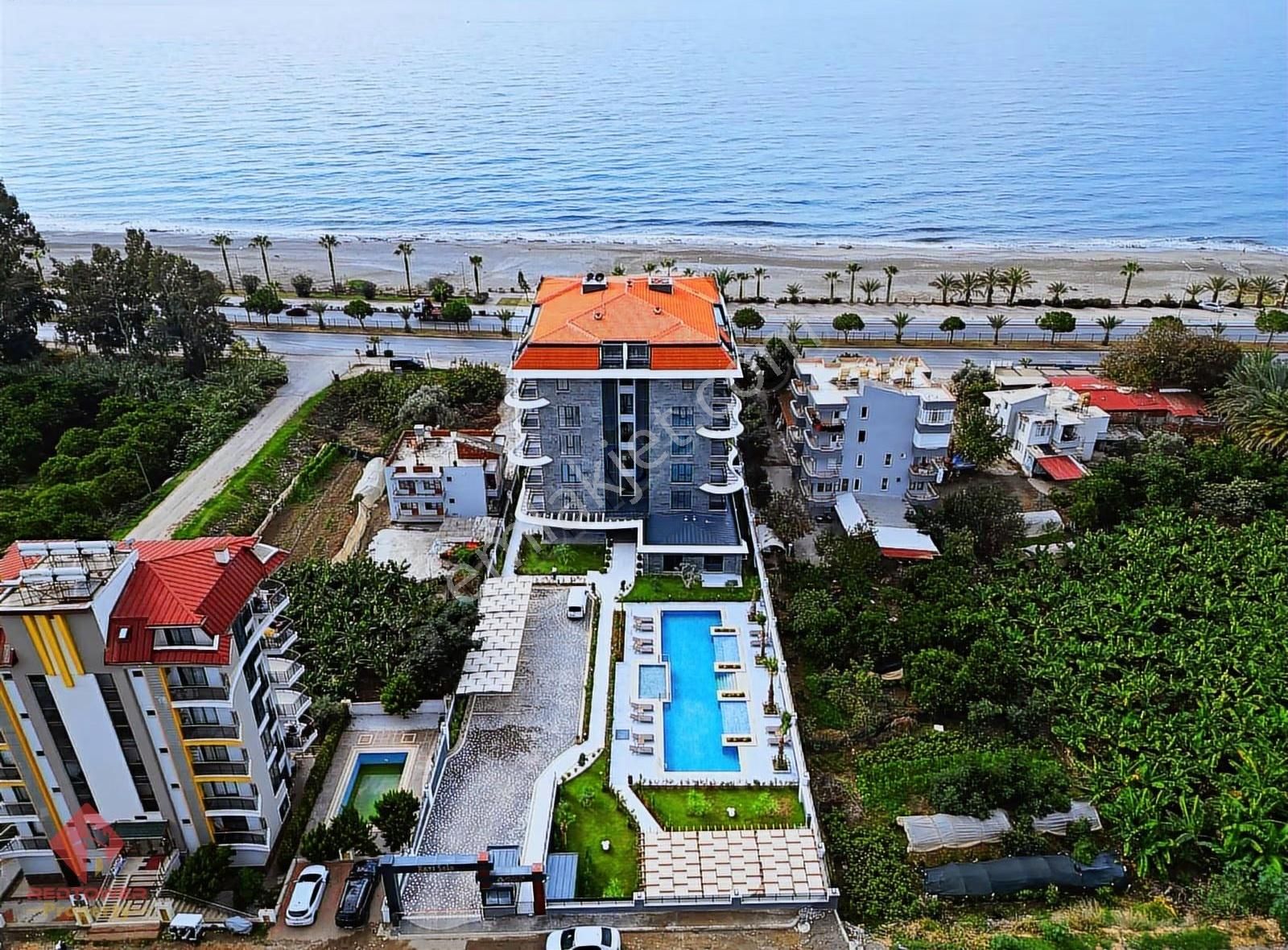 Alanya Kestel'de Denize Sıfır Komplekste Kiralık 1+1 Daire - Görsel 13