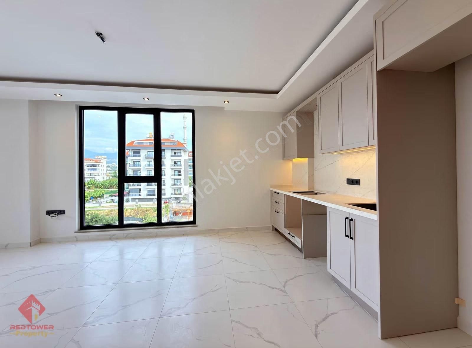 Alanya Kestel'de Denize Sıfır Komplekste Kiralık 1+1 Daire - Görsel 22