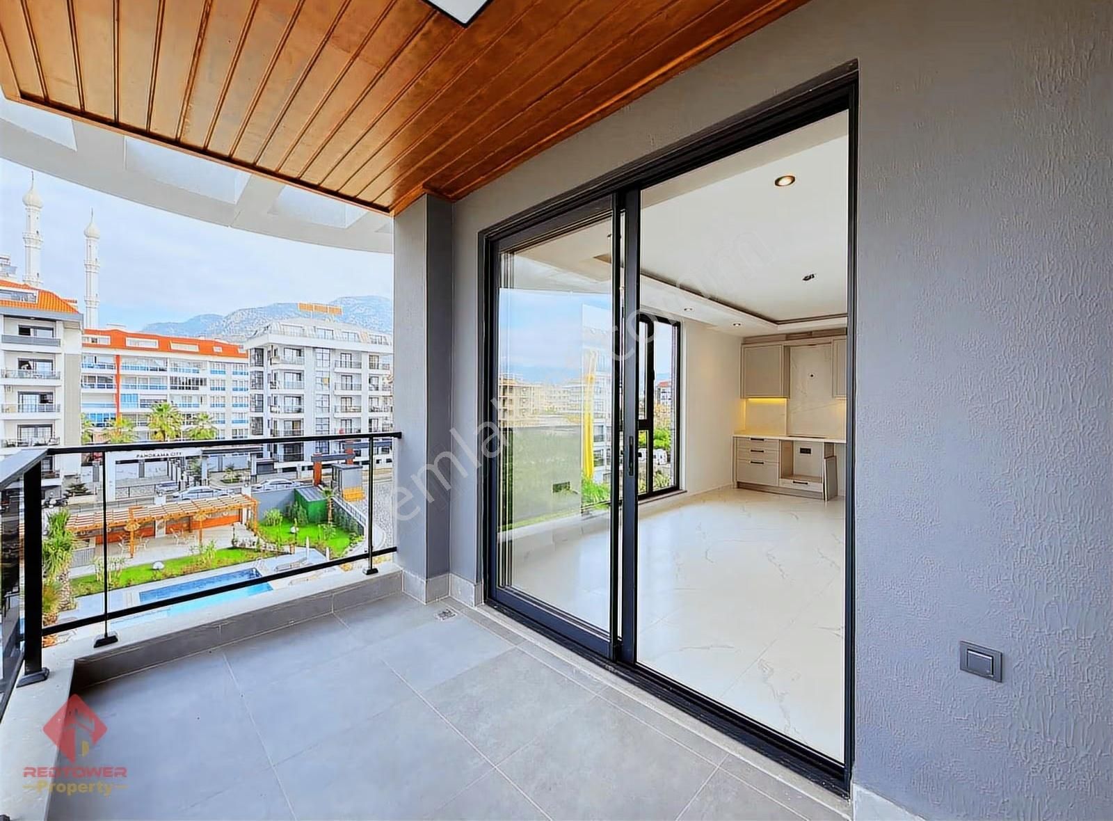 Alanya Kestel'de Denize Sıfır Komplekste Kiralık 1+1 Daire - Görsel 16