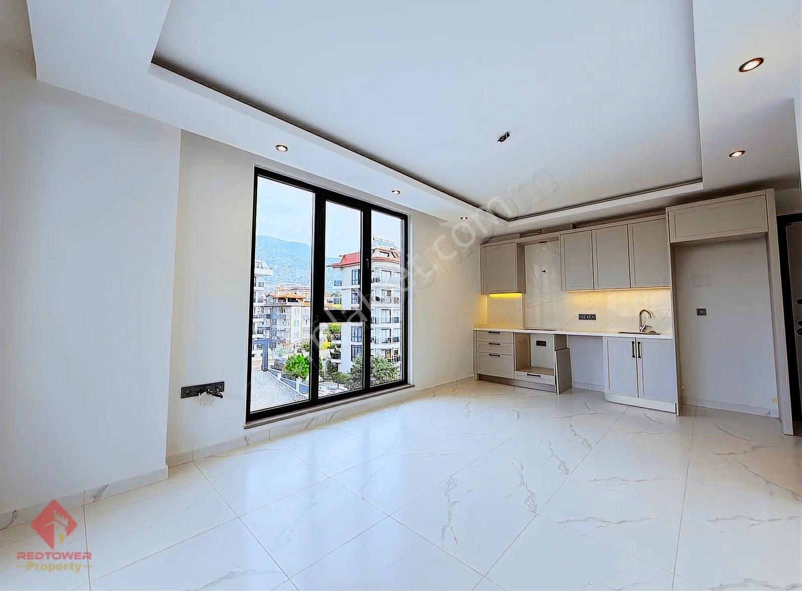Alanya Kestel'de Denize Sıfır Komplekste Kiralık 1+1 Daire - Görsel 15