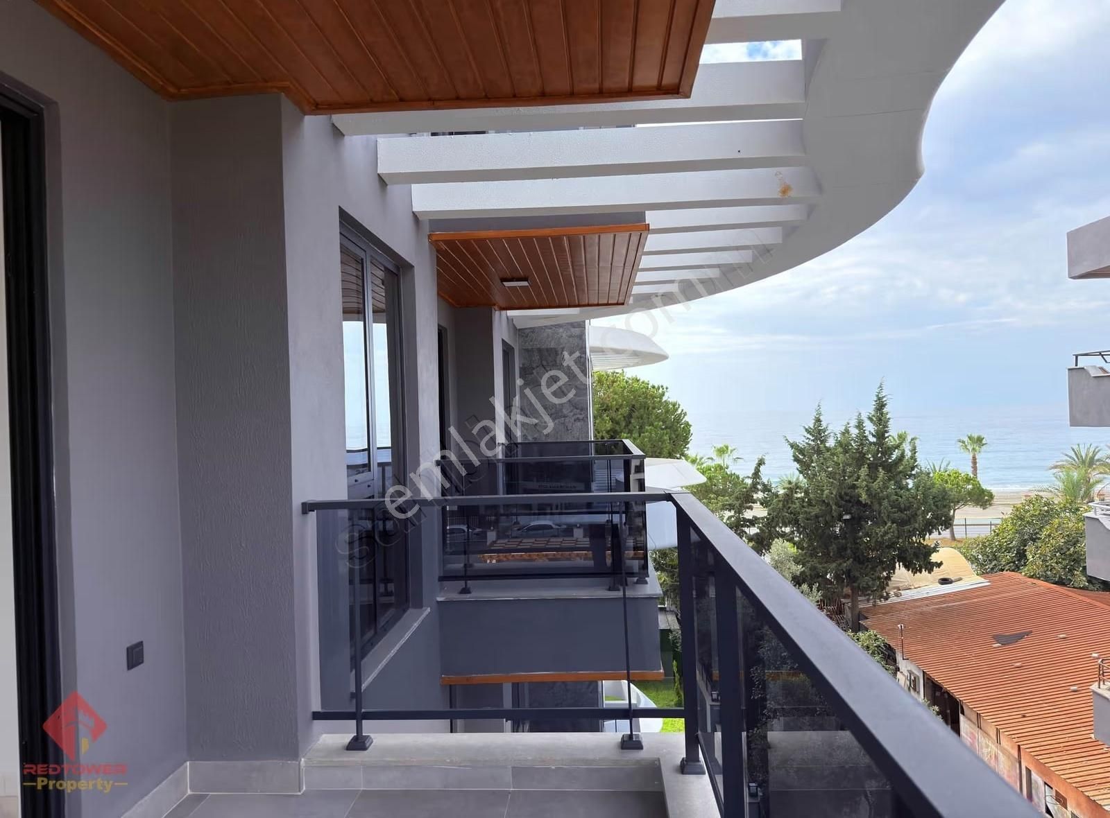 Alanya Kestel'de Denize Sıfır Komplekste Kiralık 1+1 Daire - Görsel 19