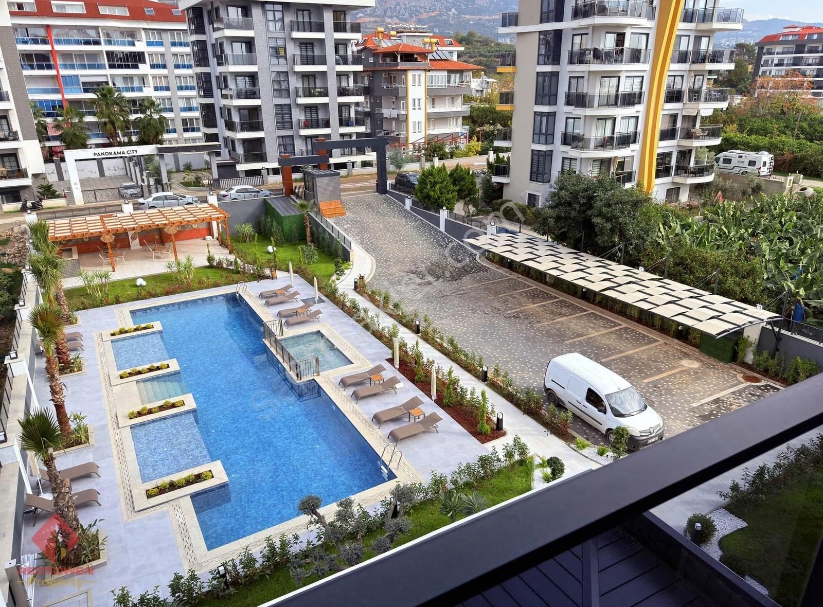 Alanya Kestel'de Denize Sıfır Komplekste Kiralık 1+1 Daire - Görsel 8