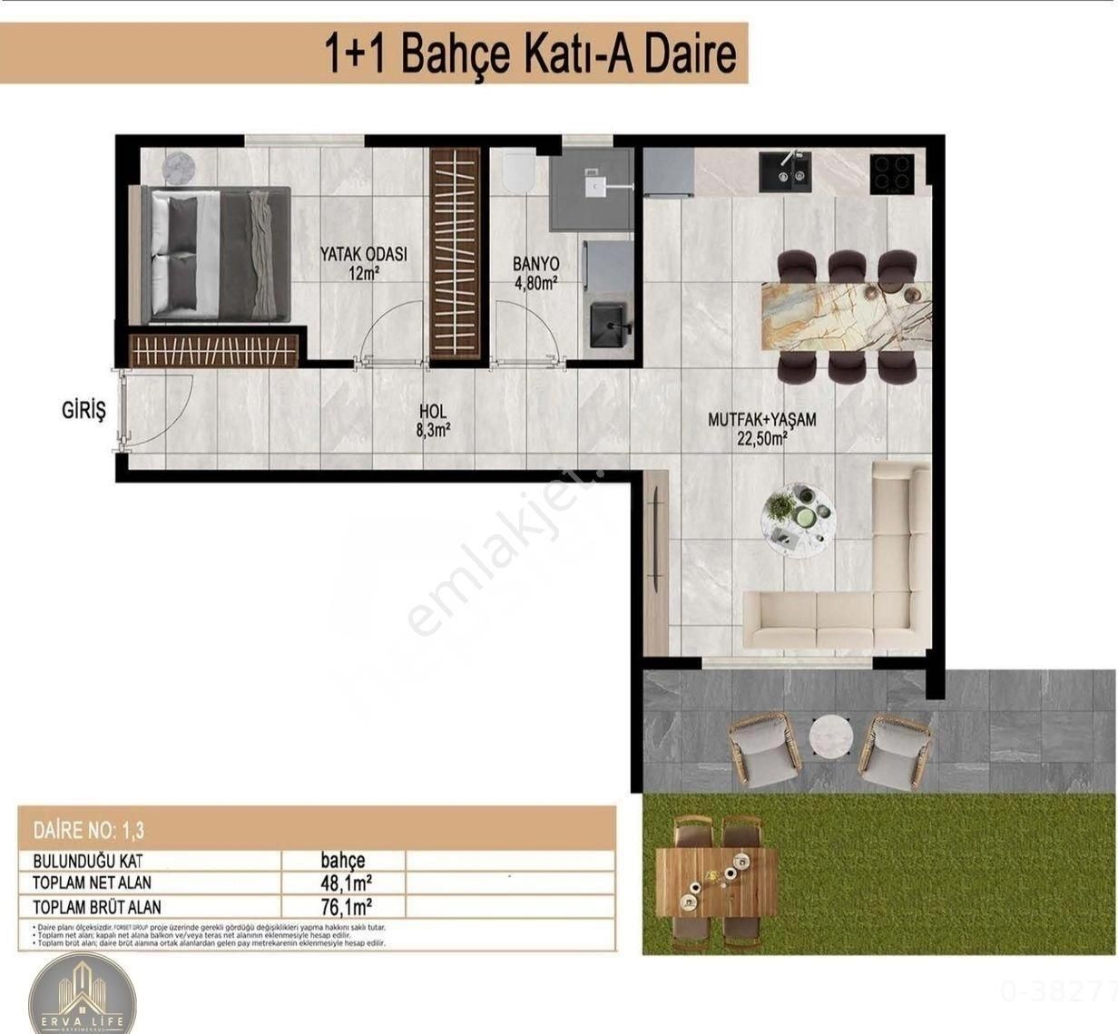 Denizli Yenişafak Lansmana Özel Satılık Suit Daireler - Görsel 5