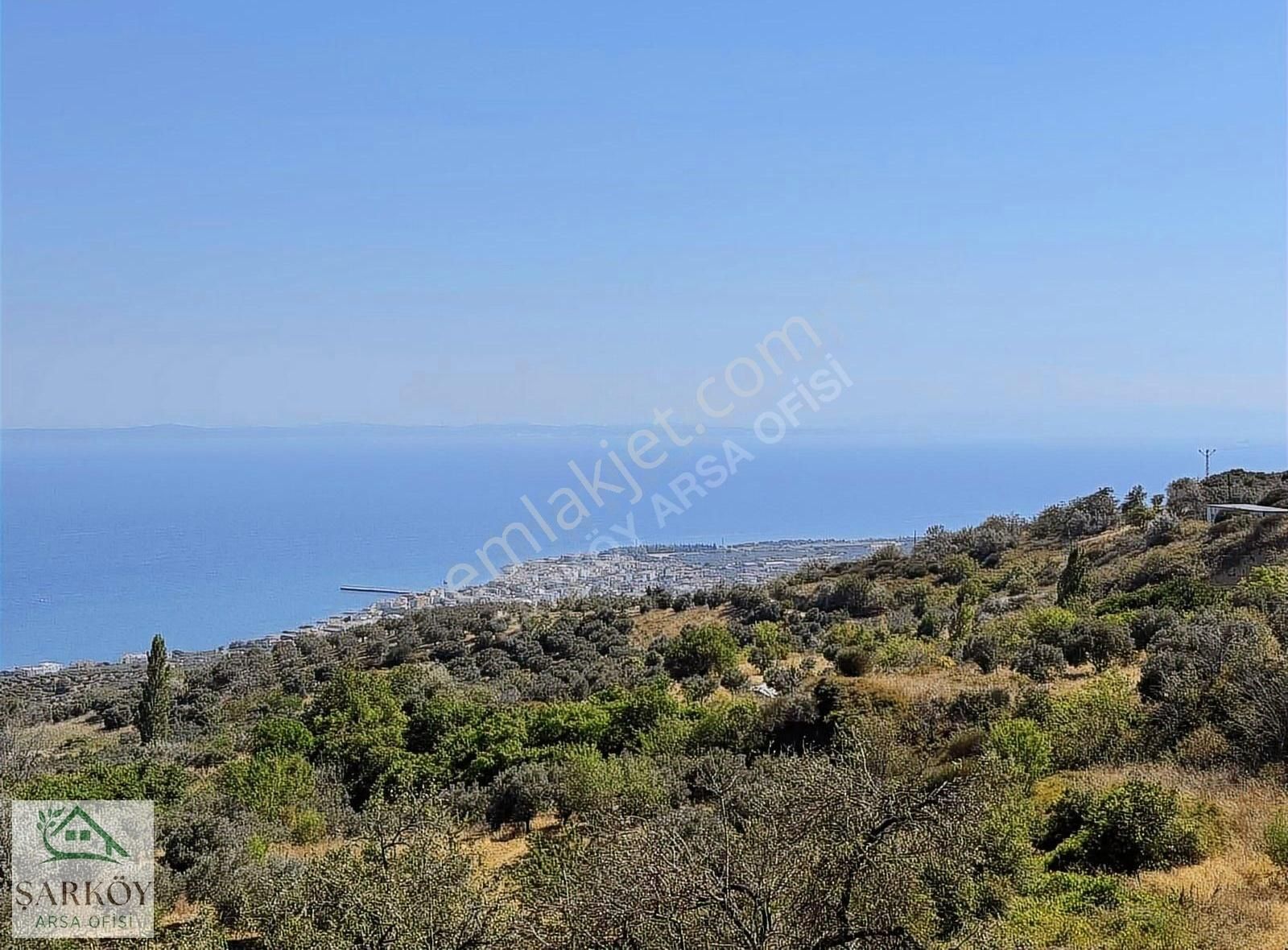 Önü Kapanmaz Panaromik Deniz Manzaralı İmarlı Köşe Parsel! 726m2 - Görsel 7