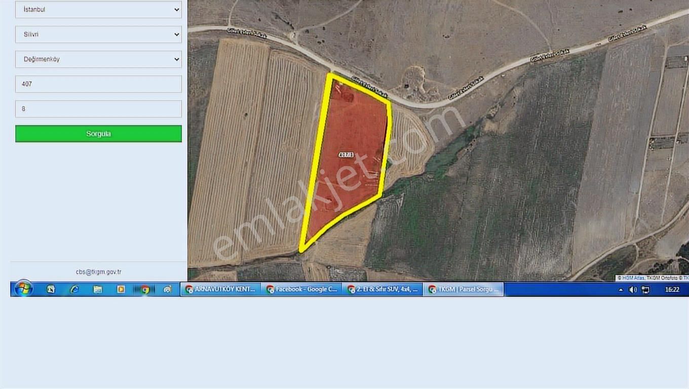 Silivri Değirmenköy Yatırımlık Çaplı Hisseli Tapu 498 Metre Arsa - Görsel 3