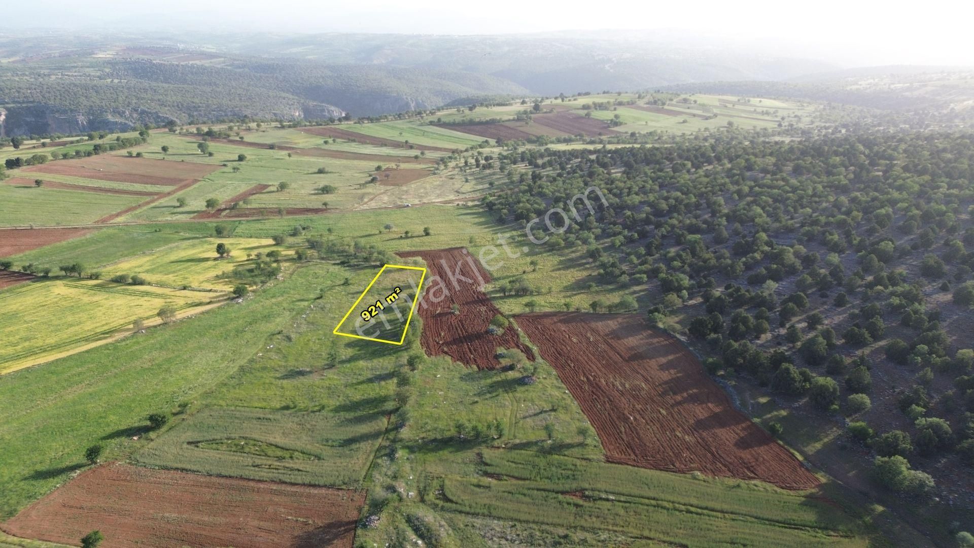 Konya / Akören / Avdan Mahallesinde 921 M² Müstakil Tapulu Tarla - Görsel 2
