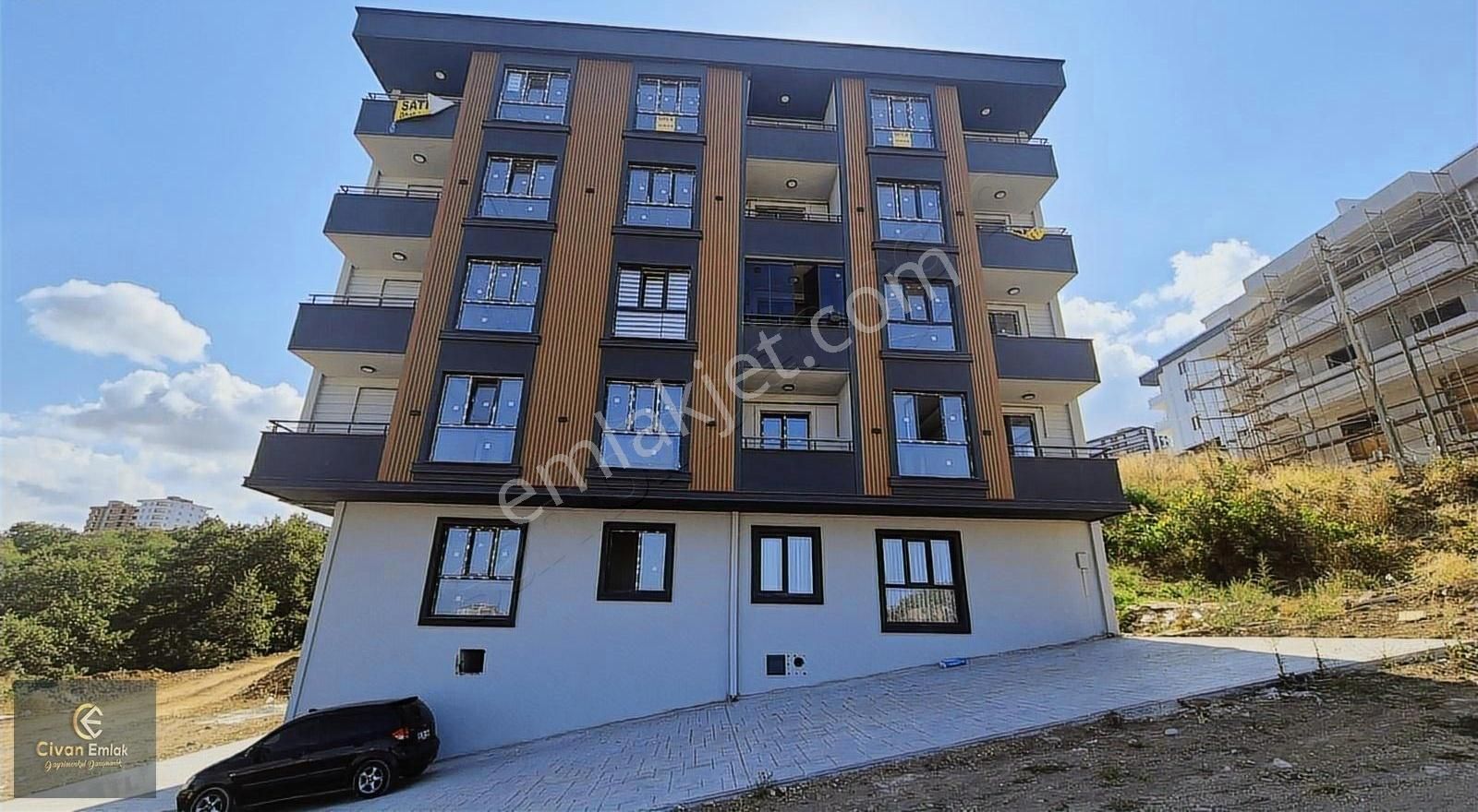 Civandan Toplukonutta Deniz Manzaralı Yerden Isıtma Satılık 1+1 - Görsel 32