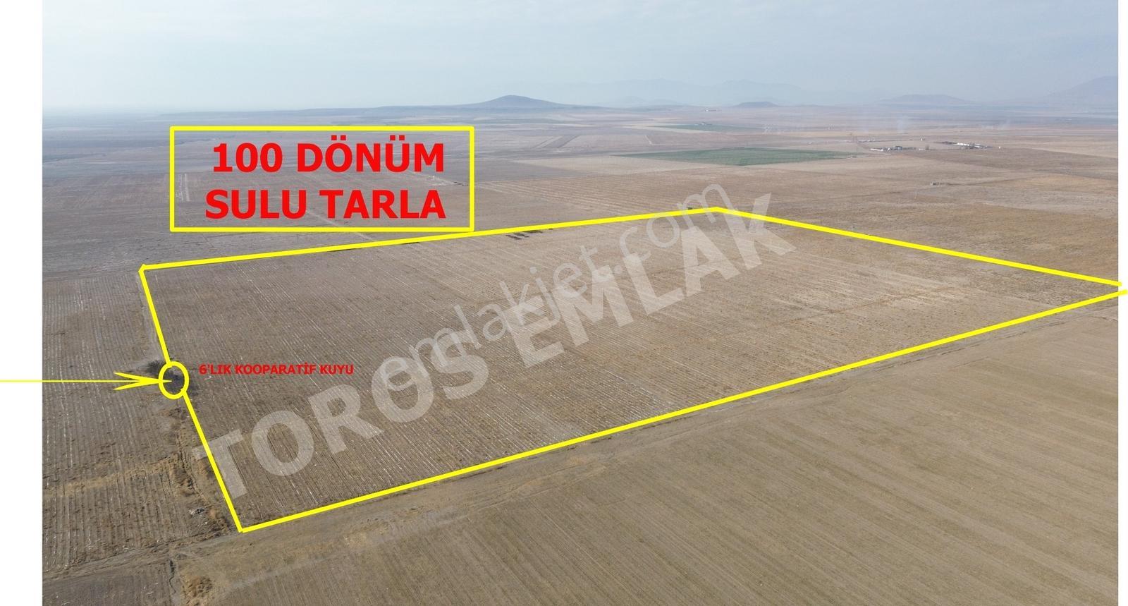 Toros Emlak'tan Ereğli Zengen Satılık 100 Dönüm Sulu Tarla - Görsel 25
