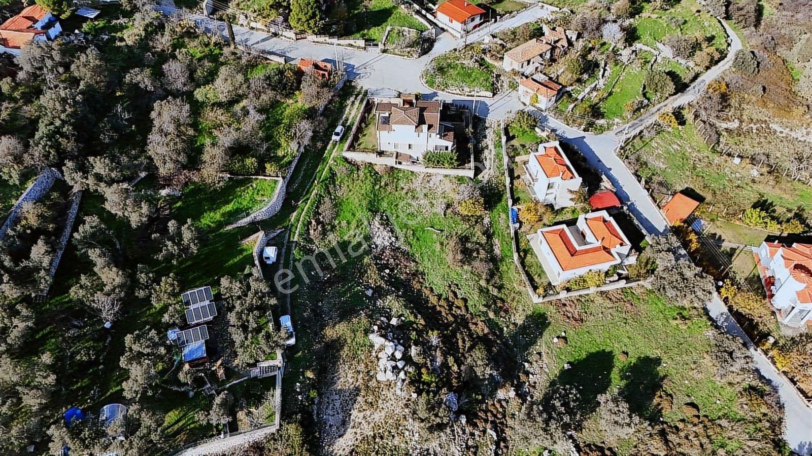 İzmir Karaburun Mordoğan Çatalkaya'da Deniz Manzaralı Arsa - Görsel 3