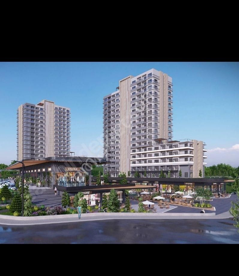 Yaşamkent Satılık 1+1 Bordo Yaşamda Sıfır Bina Oturuma Hazır