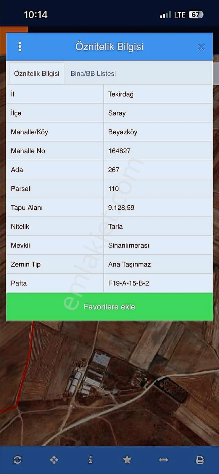 Saray Beyazköyde 1141 Metre Kupon Hisse - Görsel 2