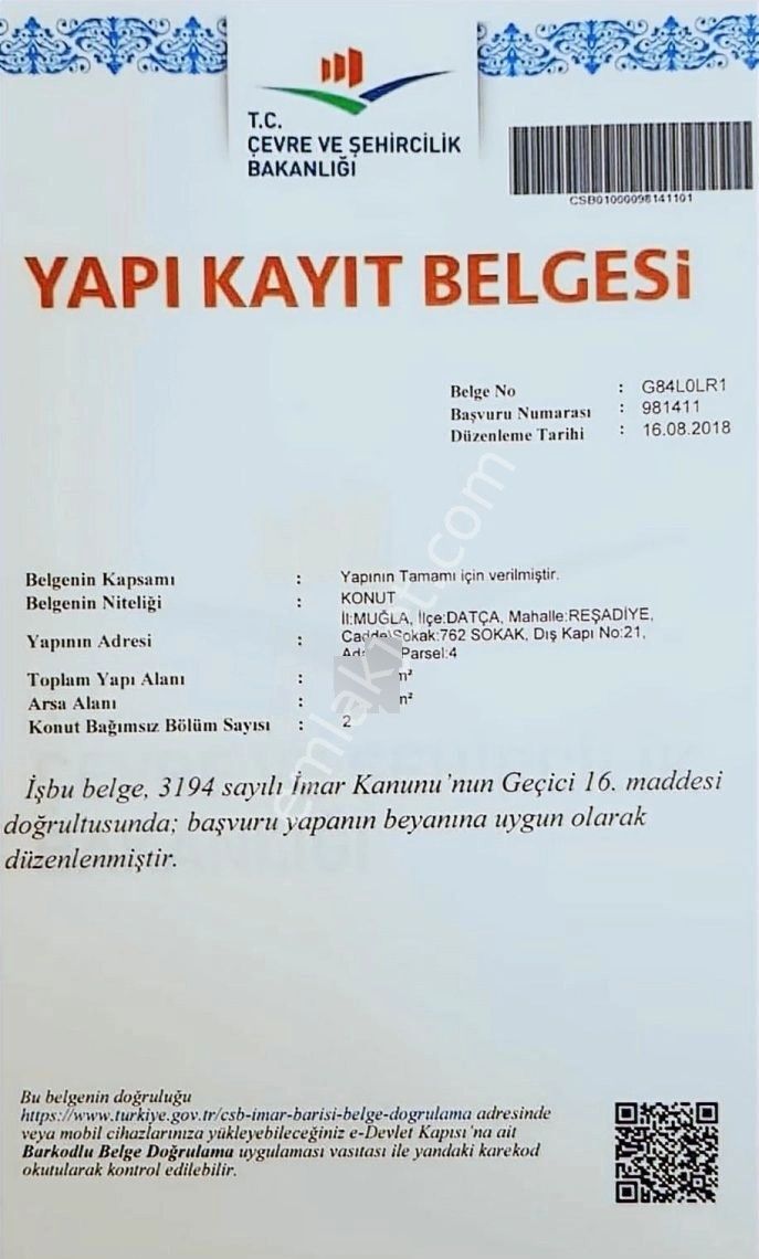 Startkey Pelit'ten Datça Reşadiye'de Satılık Deniz Gören Köy Evi - Görsel 20