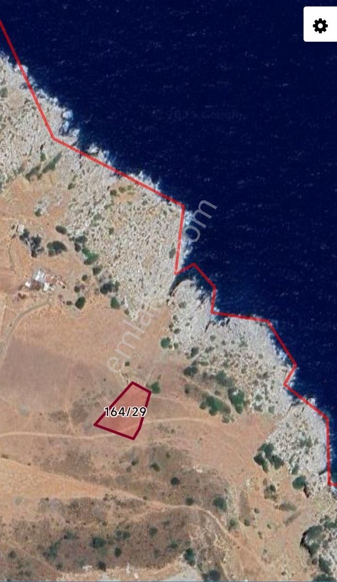 İzmir Karaburun'da Denize Sıfır Konumda Tarla - Görsel 3