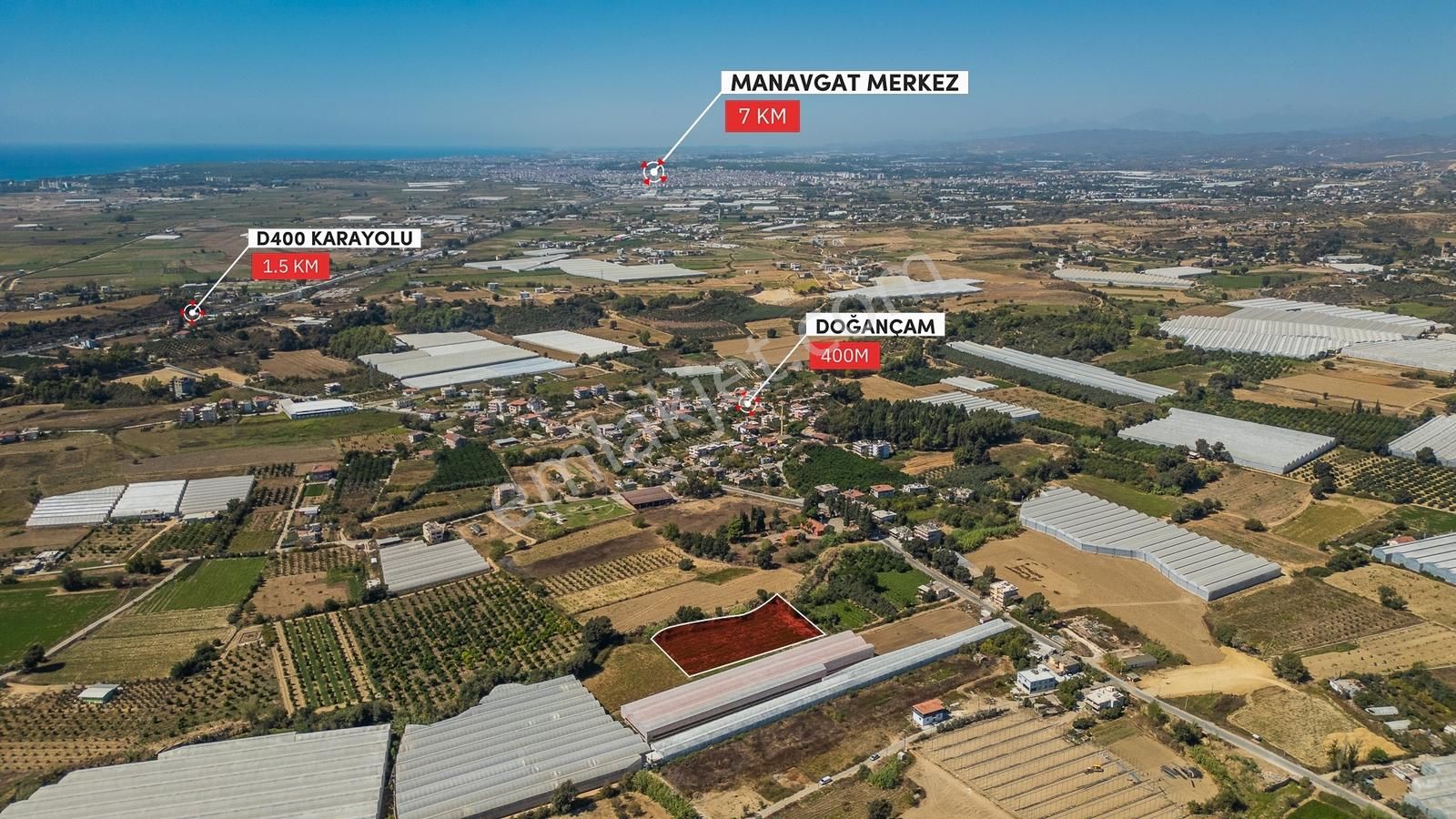 Doğançam Köyünde Fırsat Tarla 5272 M² - Görsel 10