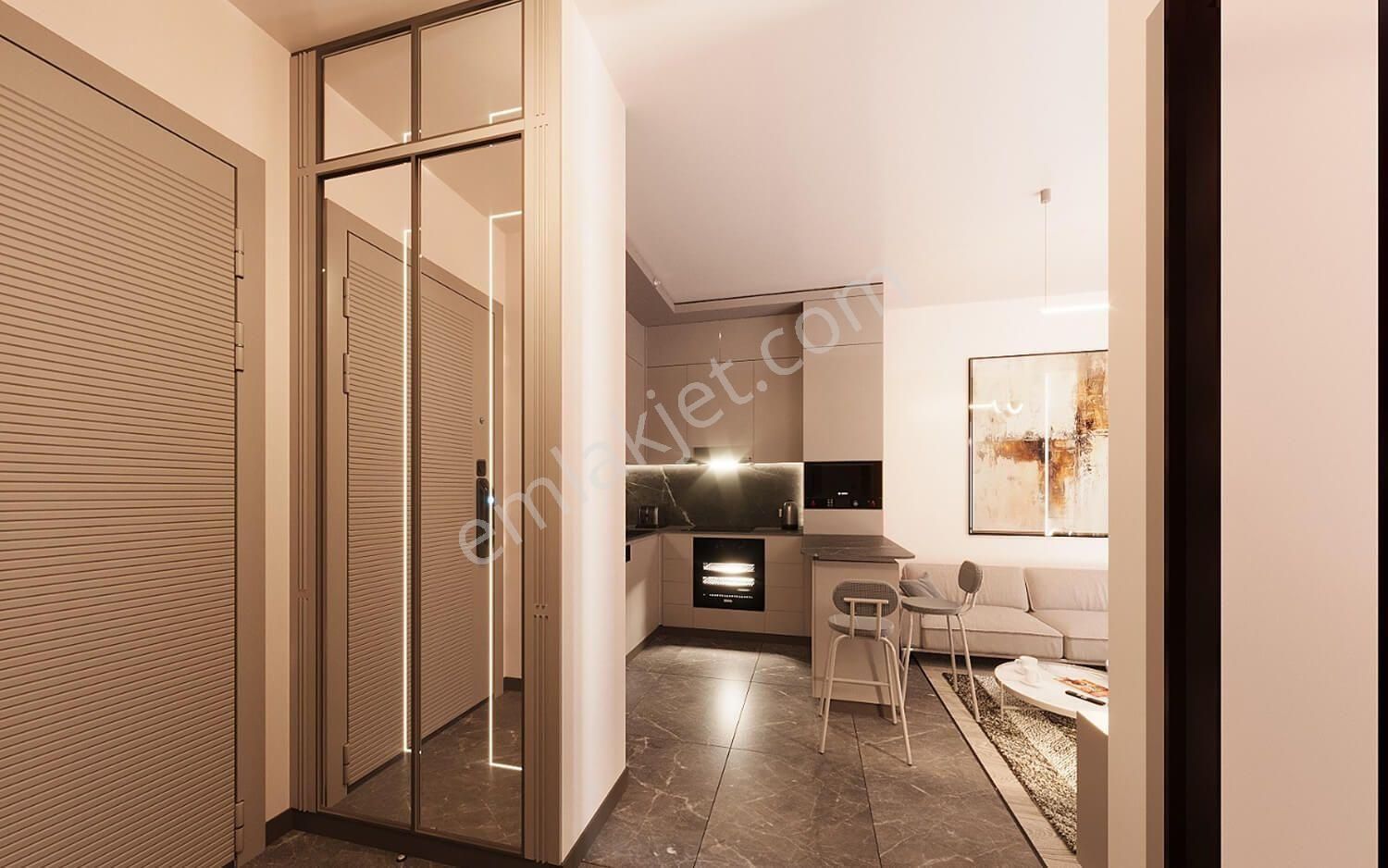 İvedik Tüvtürk Yanı Site İçi Ultra Lüx 1+1 Satılık Daire - Görsel 10