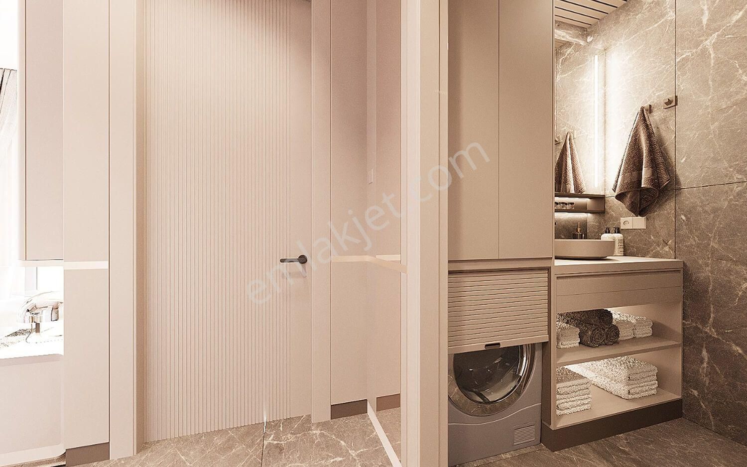 İvedik Tüvtürk Yanı Site İçi Ultra Lüx 1+1 Satılık Daire - Görsel 19