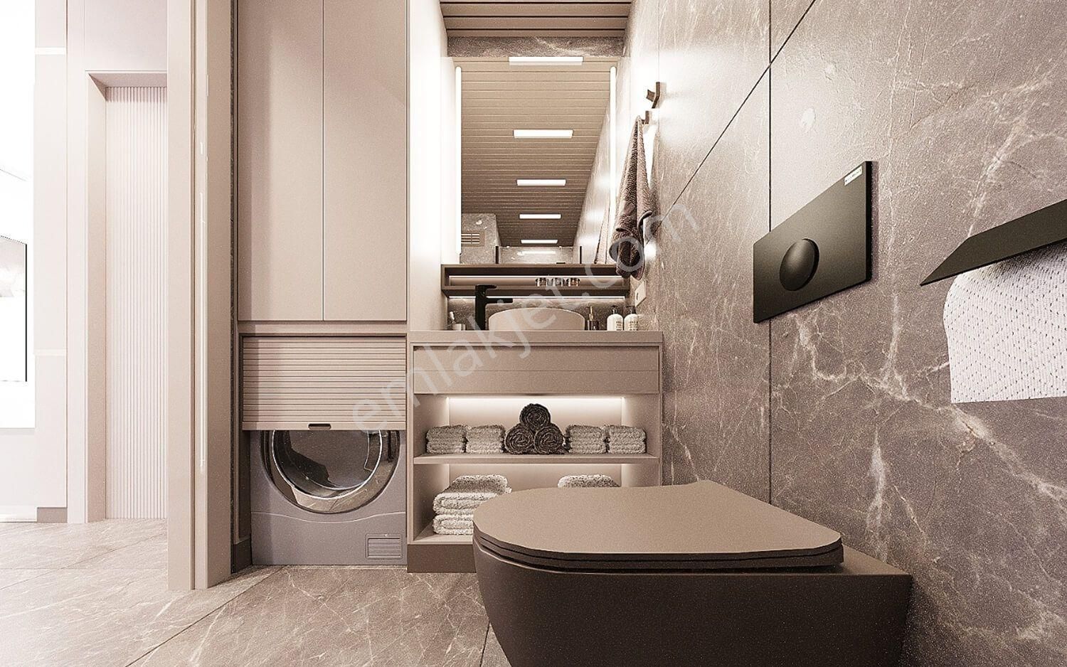 İvedik Tüvtürk Yanı Site İçi Ultra Lüx 1+1 Satılık Daire - Görsel 21