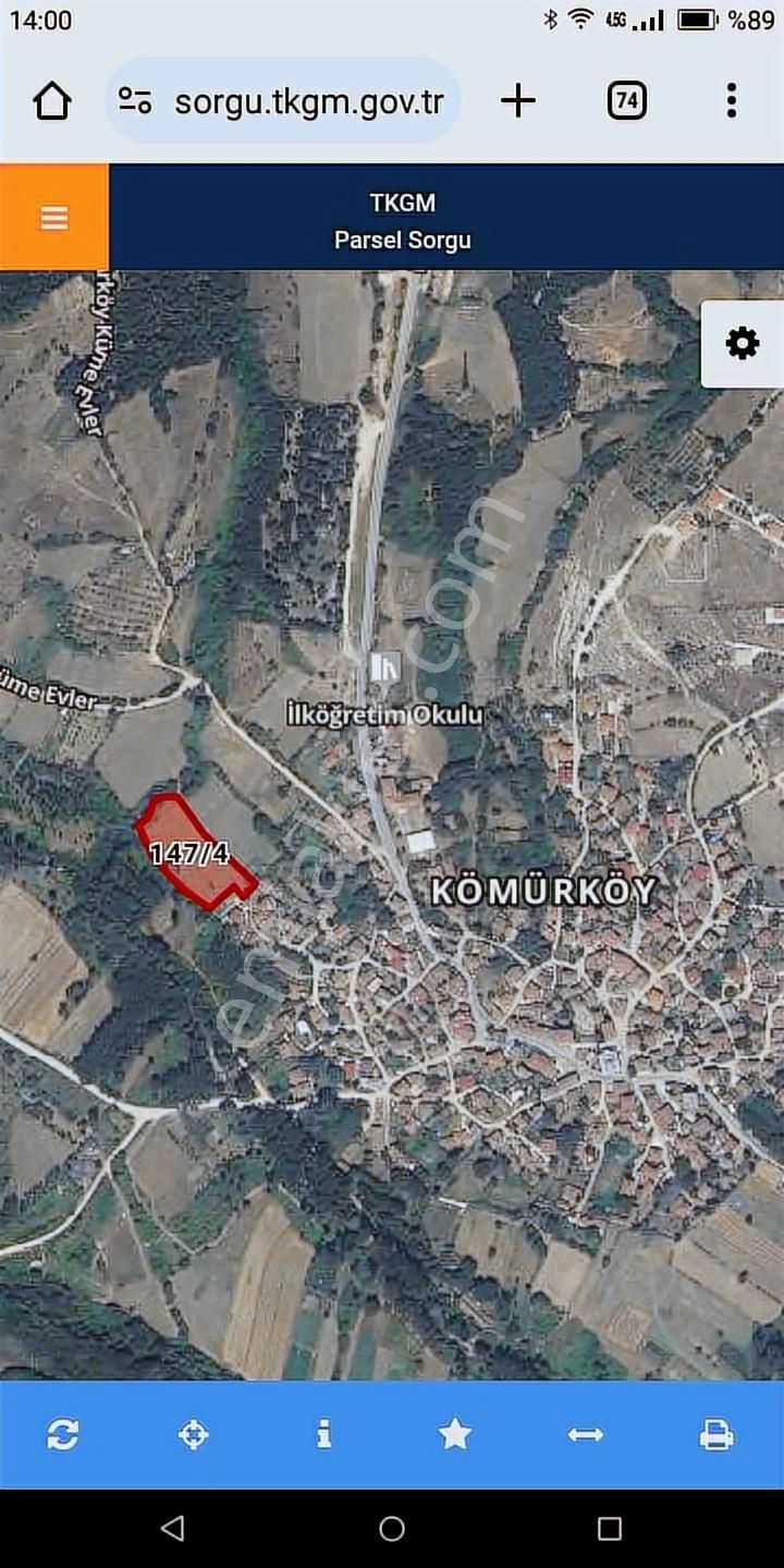 Kırklarelı Kömürköy Köyıçı Mevkıınde 4.108 M² Yatırımlık Arsa - Görsel 18