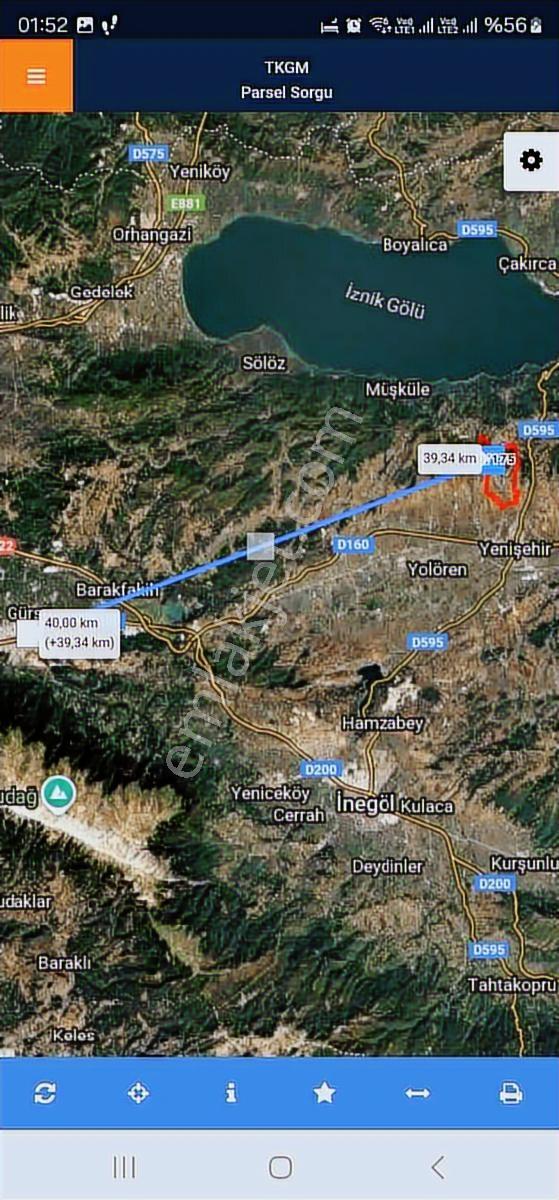 Kayalardan Yatırımlık Yenişehir Kozderede Kupon Razi - Görsel 11