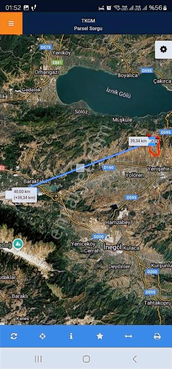 Kayalardan Yatırımlık Yenişehir Kozderede Kupon Razi