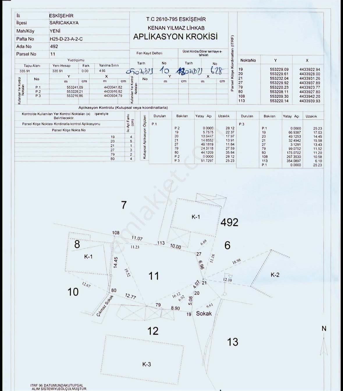 Sarıcakaya Mh. Yerleşim Yeri İçerisinde İmarlı Satılık Arsa - Görsel 7