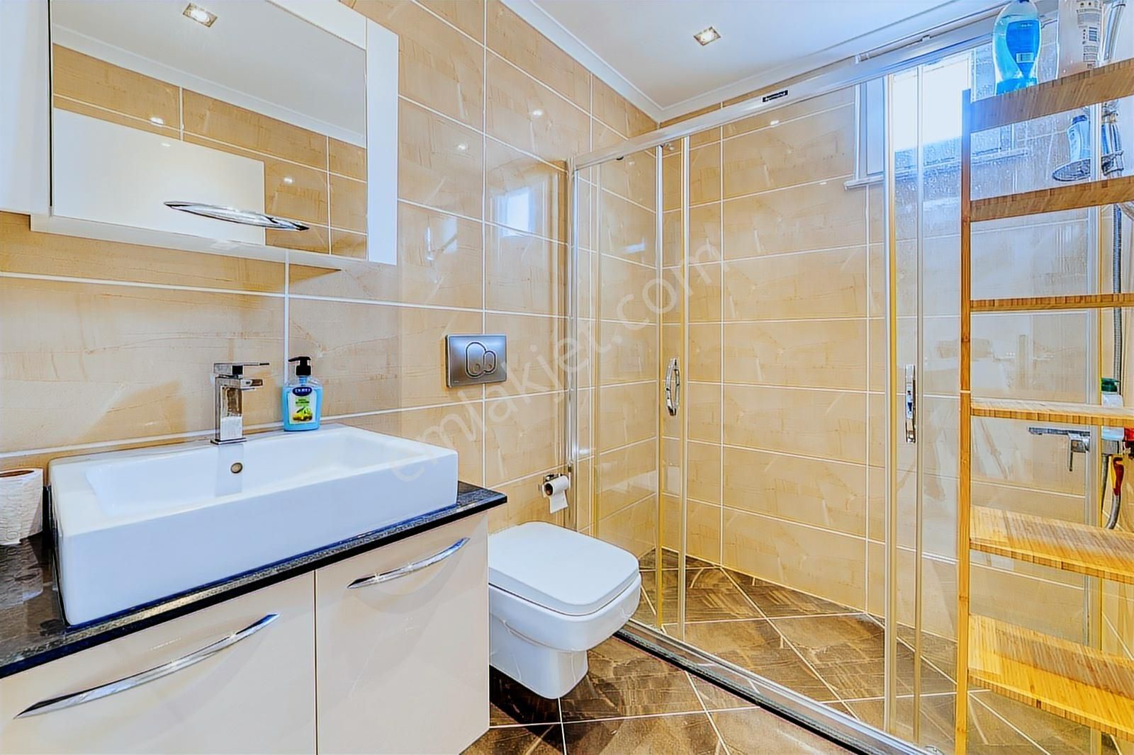 Kargıcakta Deniz Manzaralı, Müstakil Havuzlu, Eşyalı 4+1 Villa - Görsel 20