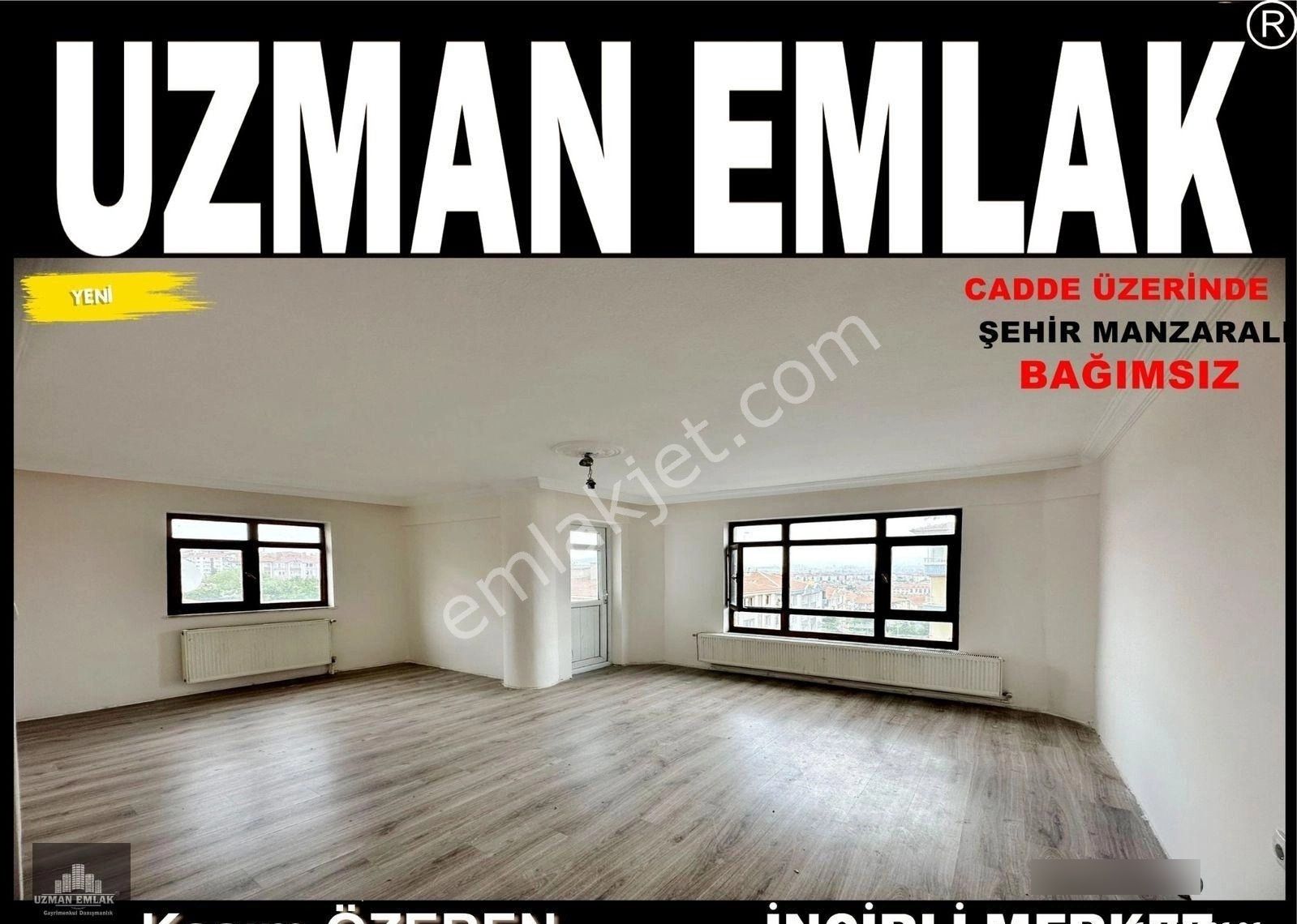 Uzman Emlak'dan İncirli Mh'de Cadde Üzerinde Katta Full Şehir Manzaralı Bağımsız 3+1