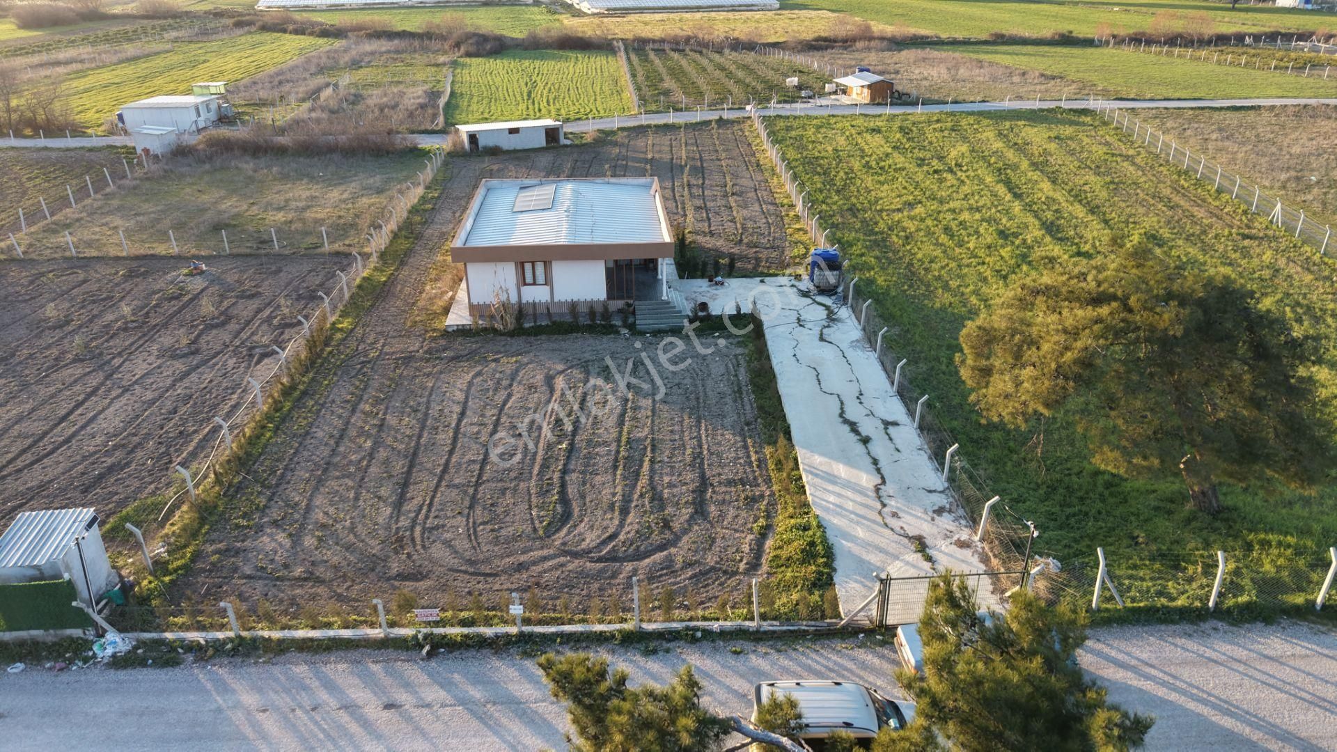 Tekelide Satılık 2.510 M2 Arazi İçinde 150 M2 Çelik Ev İzbana Yakın Lokasyonda - Görsel 16