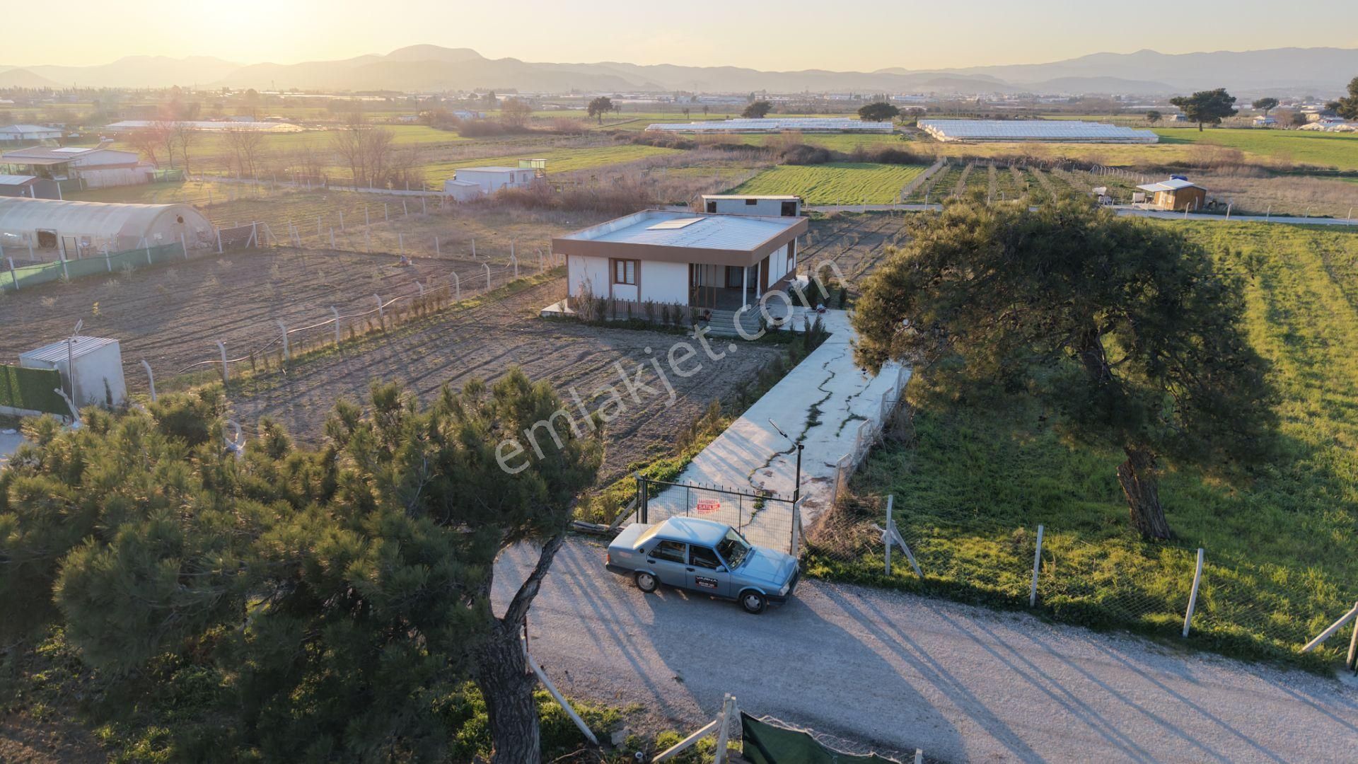 Tekelide Satılık 2.510 M2 Arazi İçinde 150 M2 Çelik Ev İzbana Yakın Lokasyonda - Görsel 3