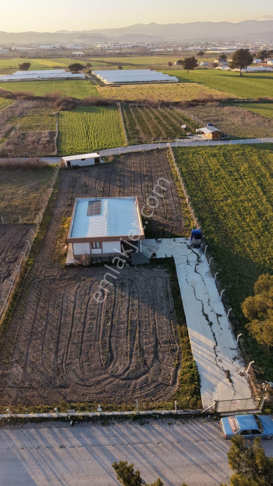 Tekelide Satılık 2.510 M2 Arazi İçinde 150 M2 Çelik Ev İzbana Yakın Lokasyonda - Görsel 17