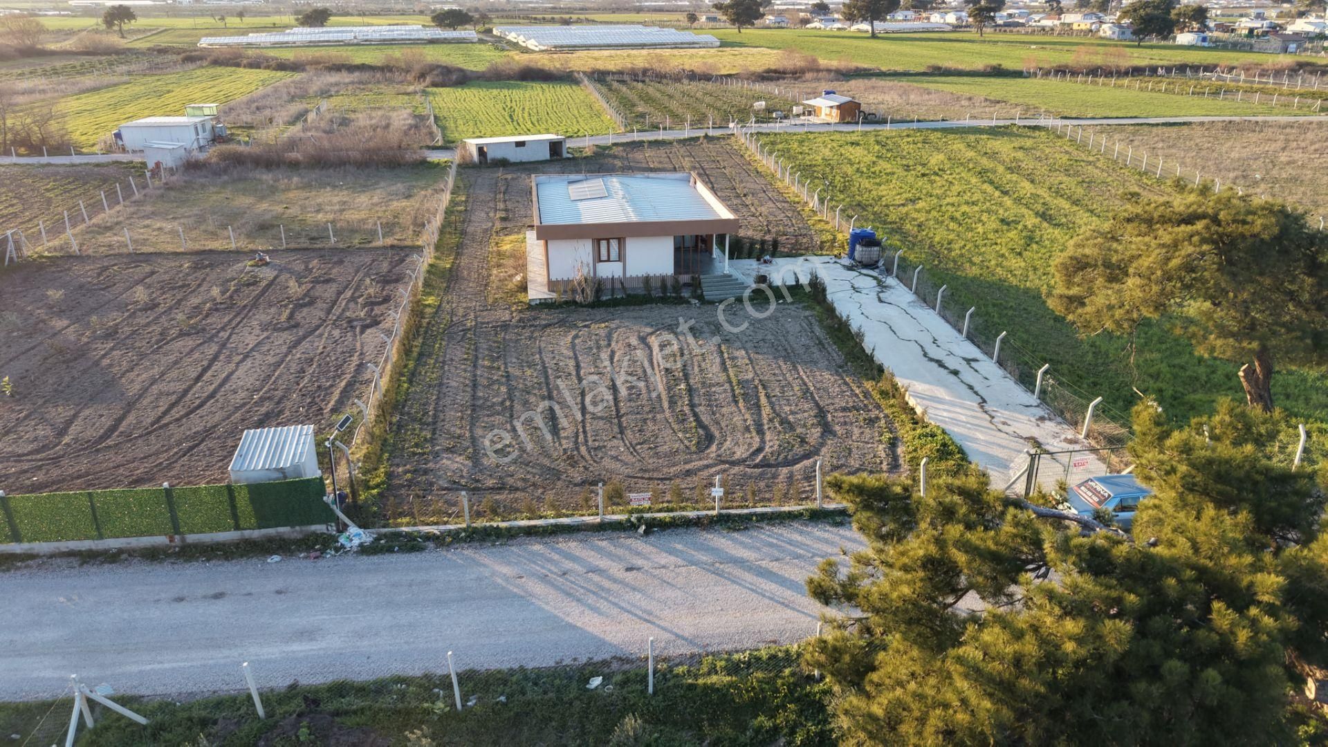 Tekelide Satılık 2.510 M2 Arazi İçinde 150 M2 Çelik Ev İzbana Yakın Lokasyonda - Görsel 2