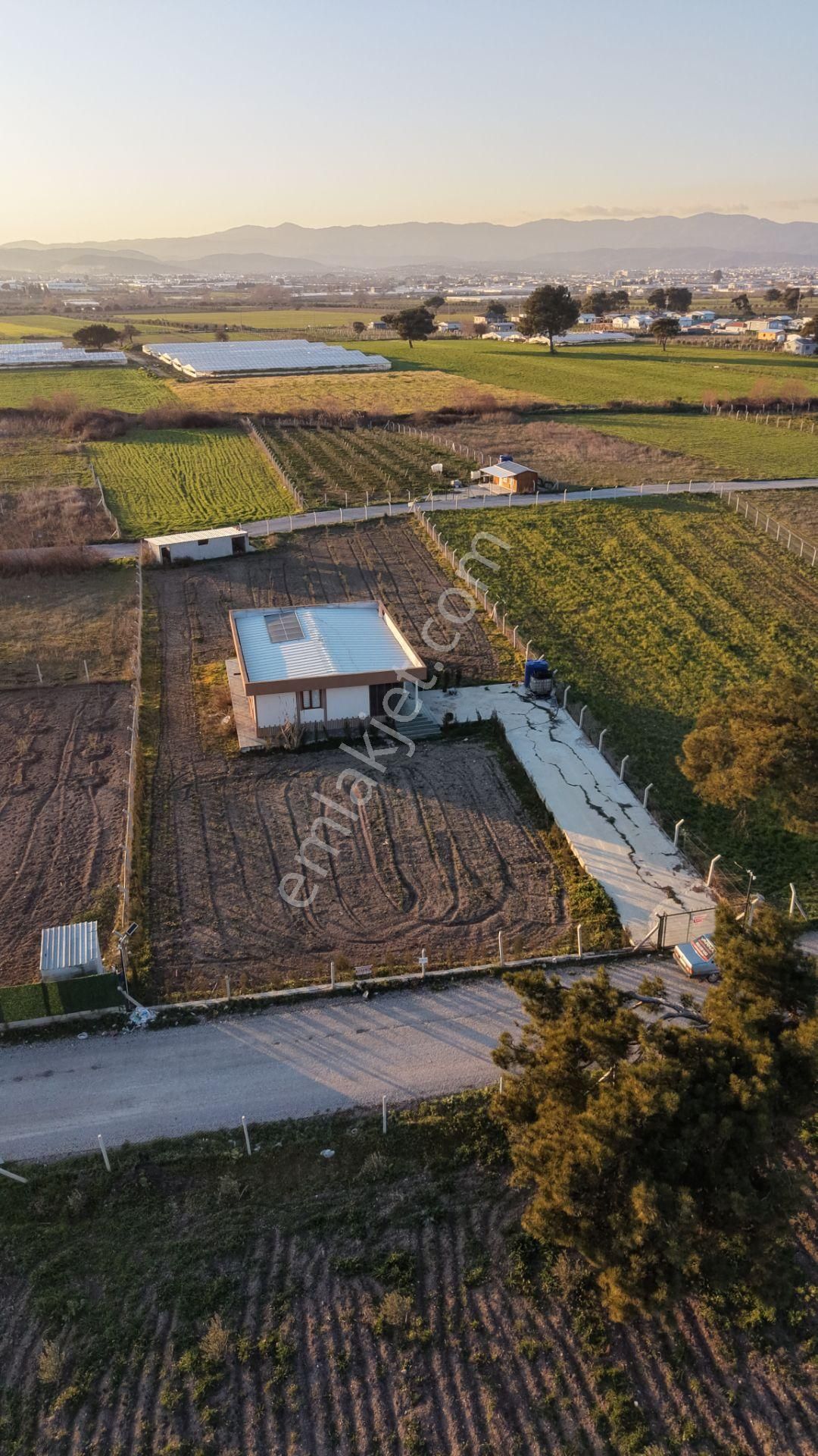 Tekelide Satılık 2.510 M2 Arazi İçinde 150 M2 Çelik Ev İzbana Yakın Lokasyonda - Görsel 18