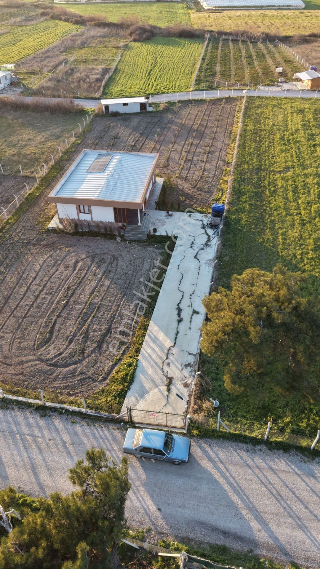 Tekelide Satılık 2.510 M2 Arazi İçinde 150 M2 Çelik Ev İzbana Yakın Lokasyonda - Görsel 23