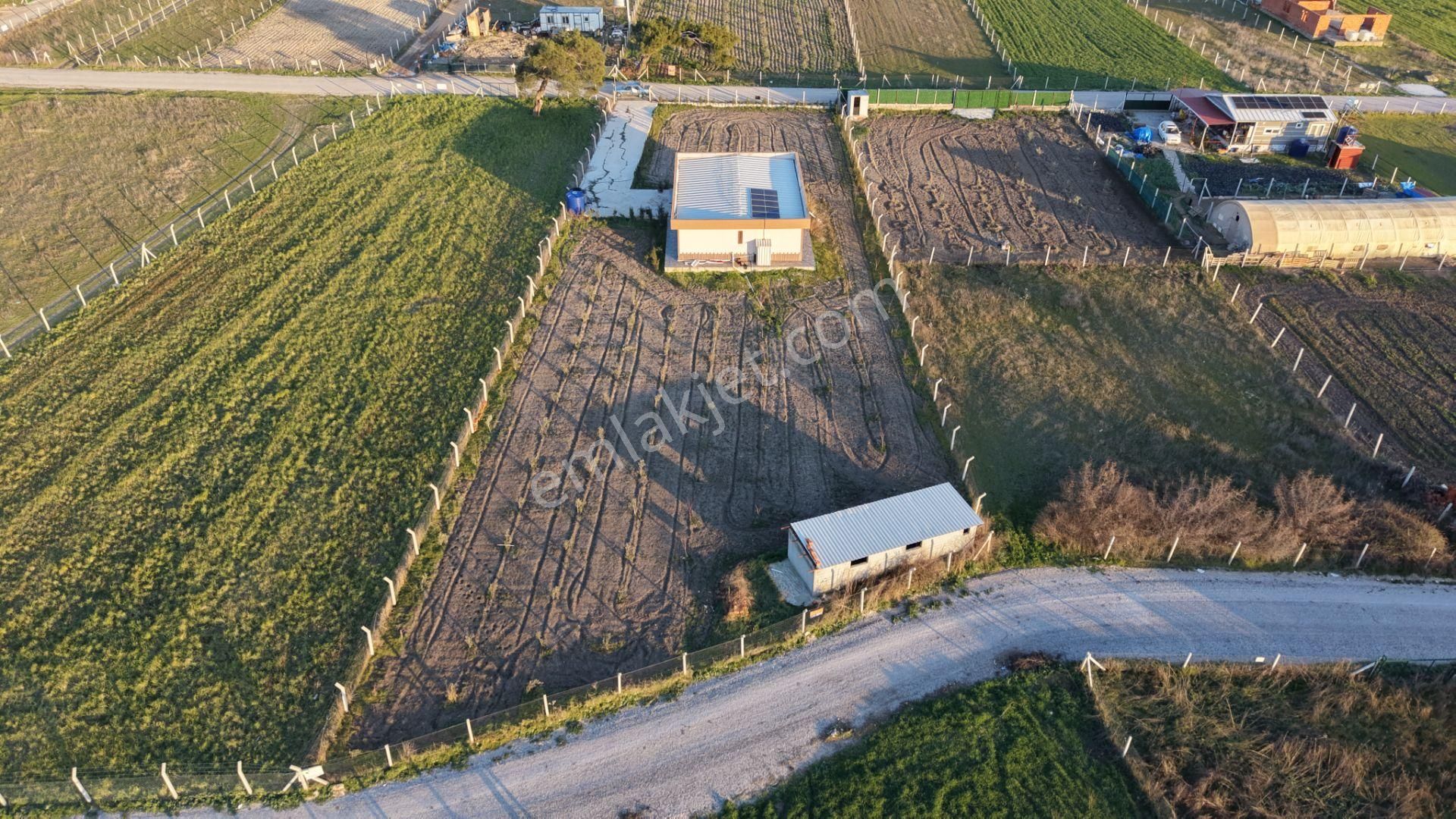 Tekelide Satılık 2.510 M2 Arazi İçinde 150 M2 Çelik Ev İzbana Yakın Lokasyonda - Görsel 14