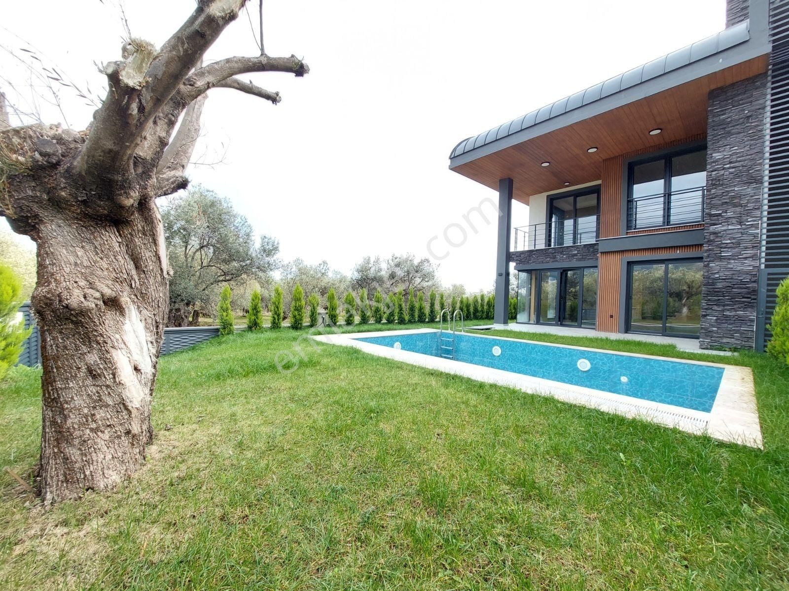 Güre Oteller Bölgesinde, Havuzlu, *eşsiz Mimarili*4+1 Villa - Görsel 12