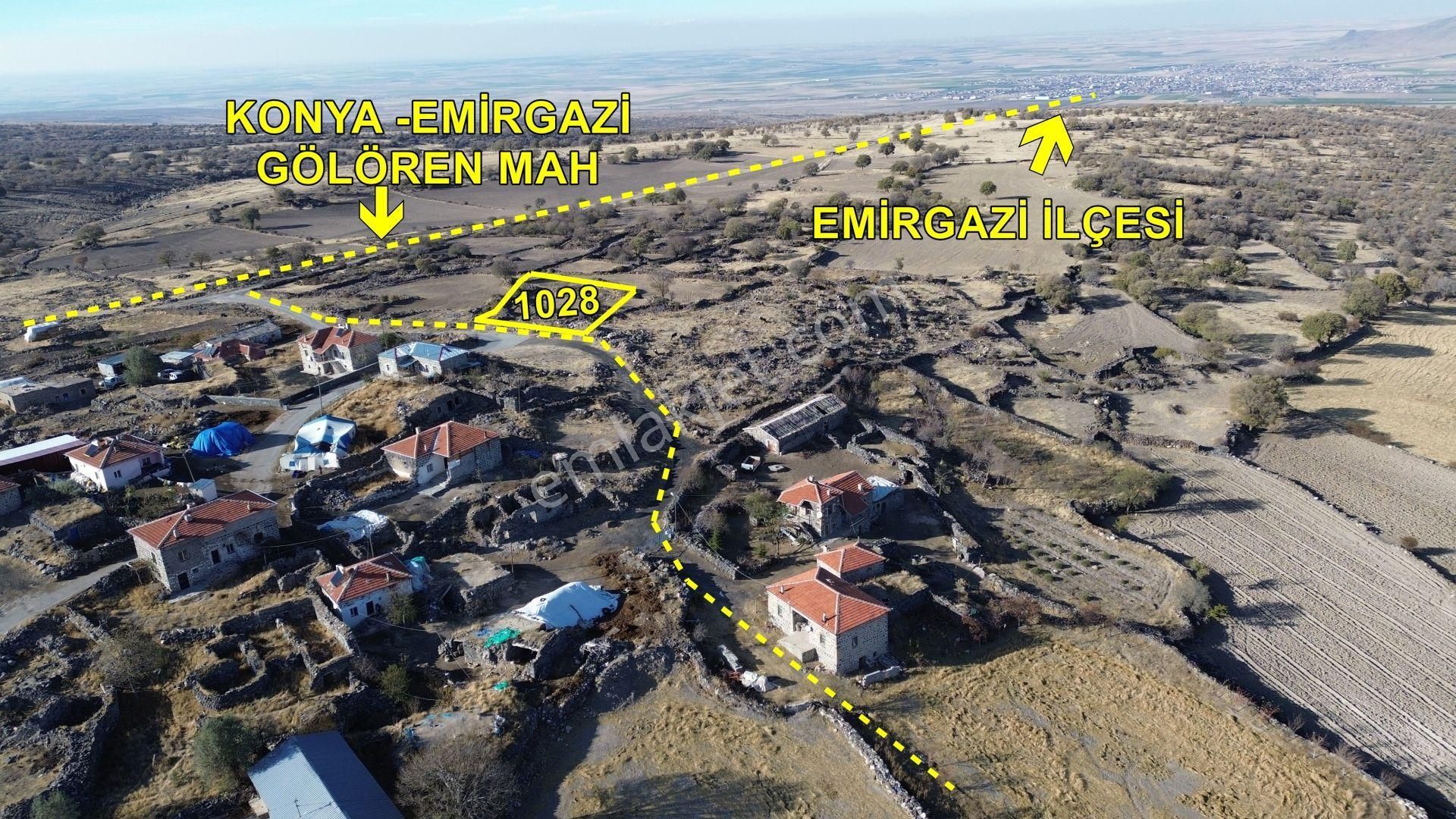 Konut İmarlı Arsa 1028 M² / Konya / Emirgazi / Gölören