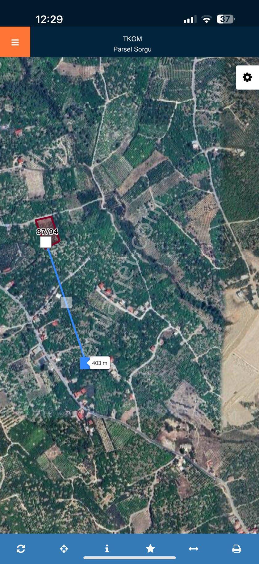 Yatırımlık! Çeşmelide 3 Ayrı Yola Sahip Otobana Kuş Uçumu 400m Yetişkin Limon Bahçesi!! - Görsel 13