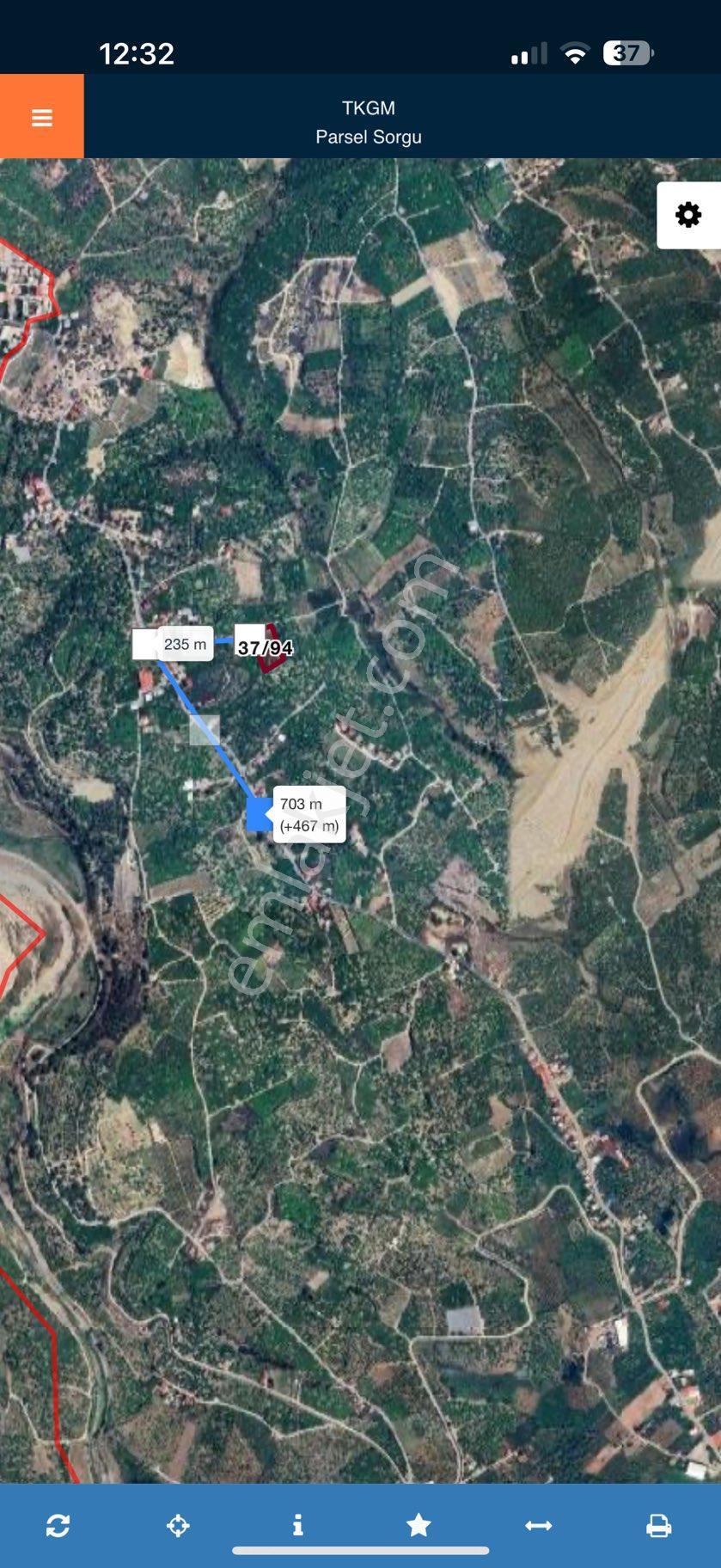 Yatırımlık! Çeşmelide 3 Ayrı Yola Sahip Otobana Kuş Uçumu 400m Yetişkin Limon Bahçesi!! - Görsel 14