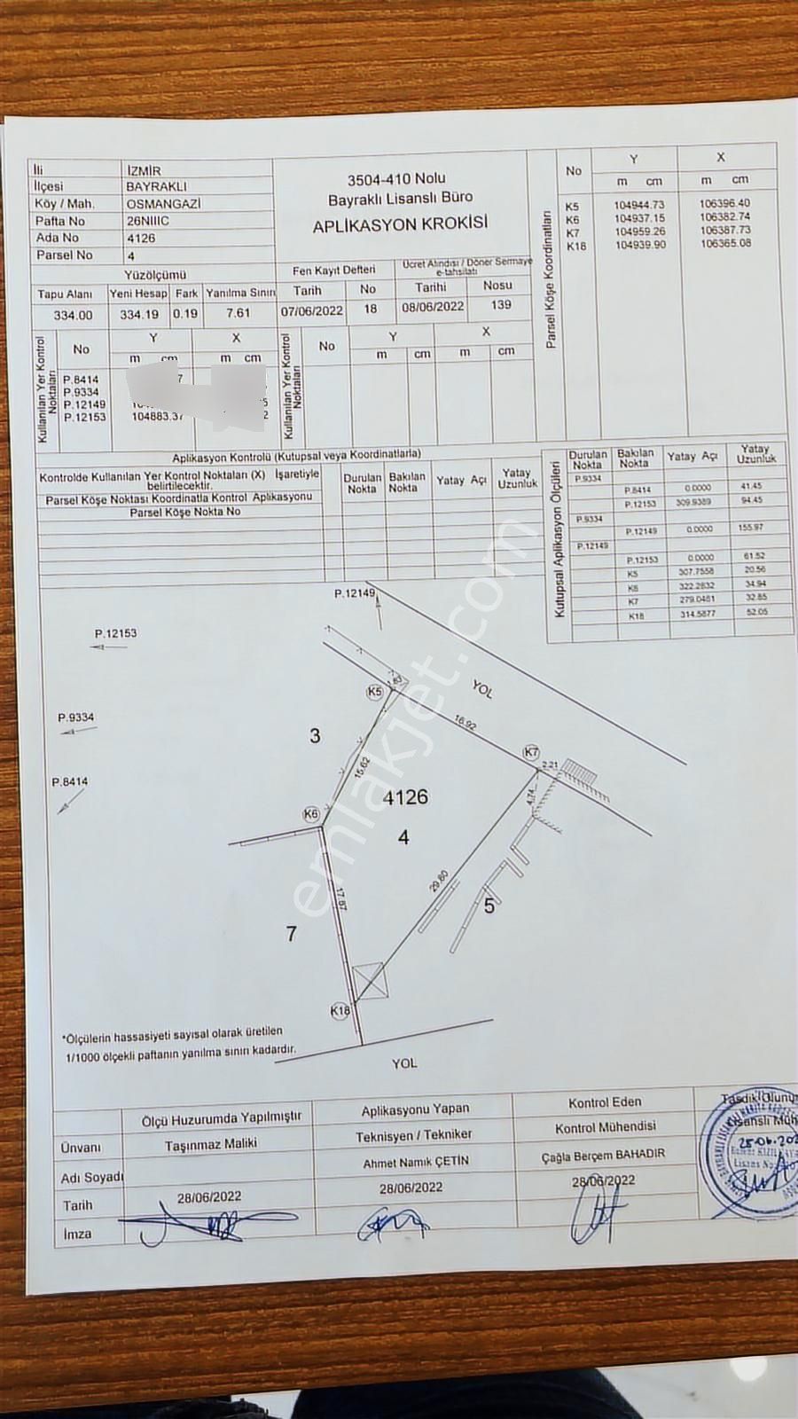 İzmir Bayraklı Osmangazide 4 Cepheli Satılık Arsa - Görsel 5