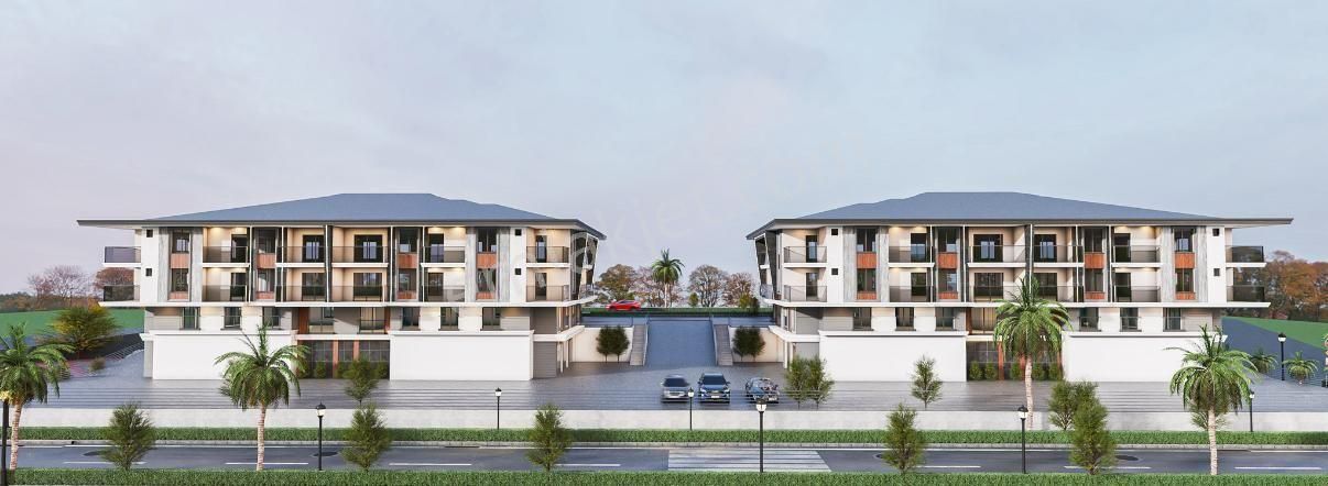 Kc Emlaktan Sıte Icerisinde Kışbahçeli Super Luks Daıre - Görsel 22