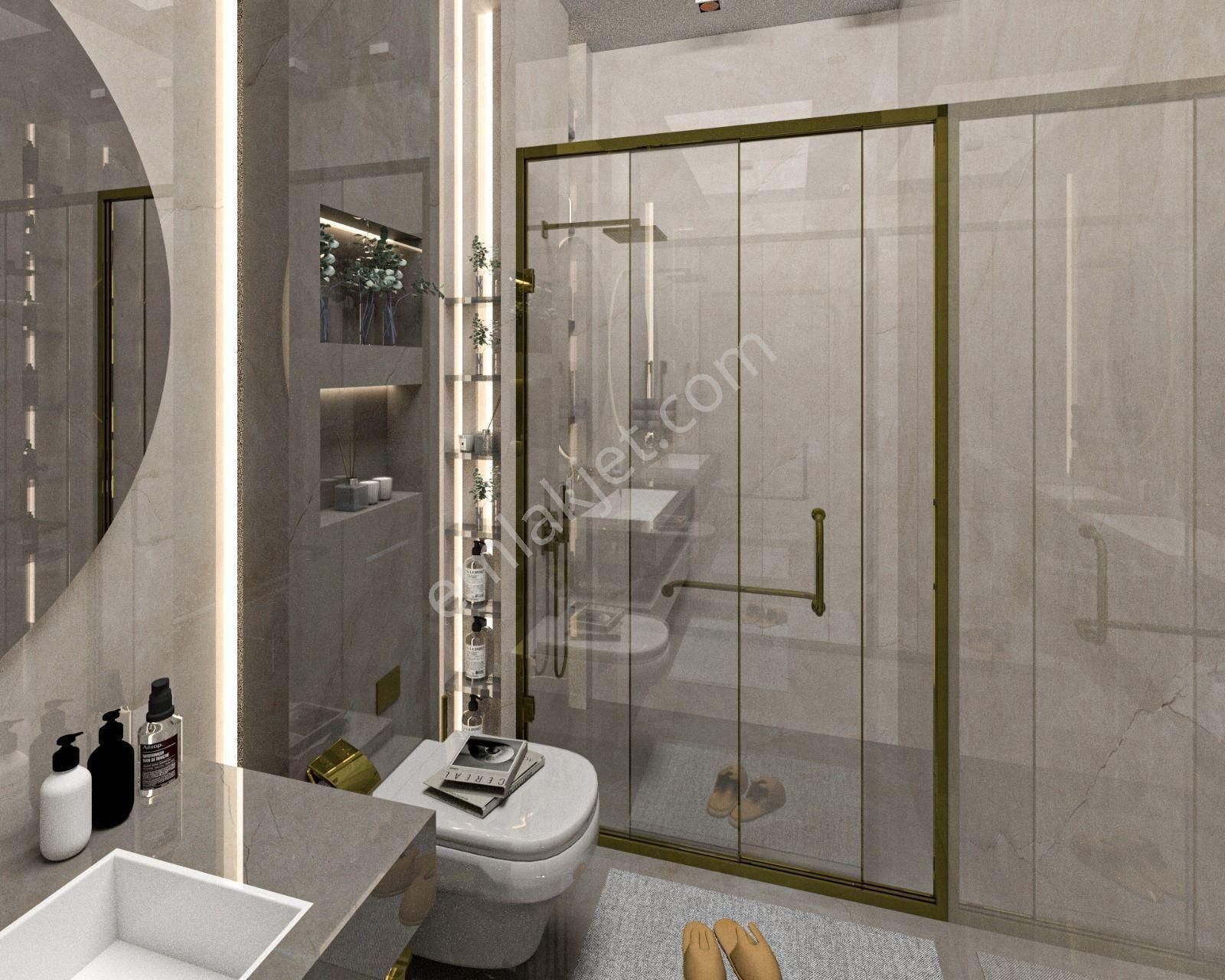 Kc Emlaktan Sıte Icerisinde Kışbahçeli Super Luks Daıre - Görsel 19