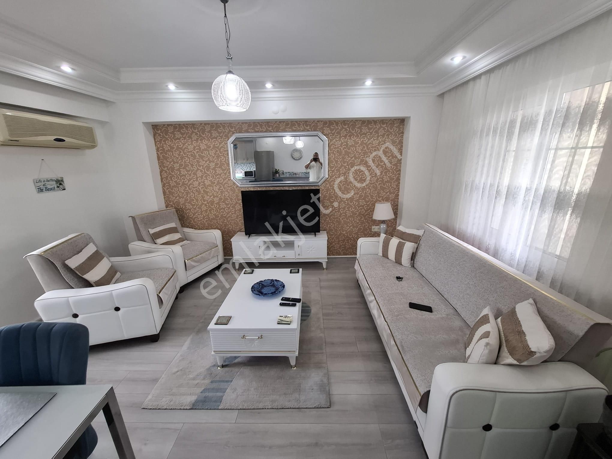 Didim Efeler Mah.full Eşyalı ,havuzlu 2+1 Satılık Dubleks Daire - Görsel 8