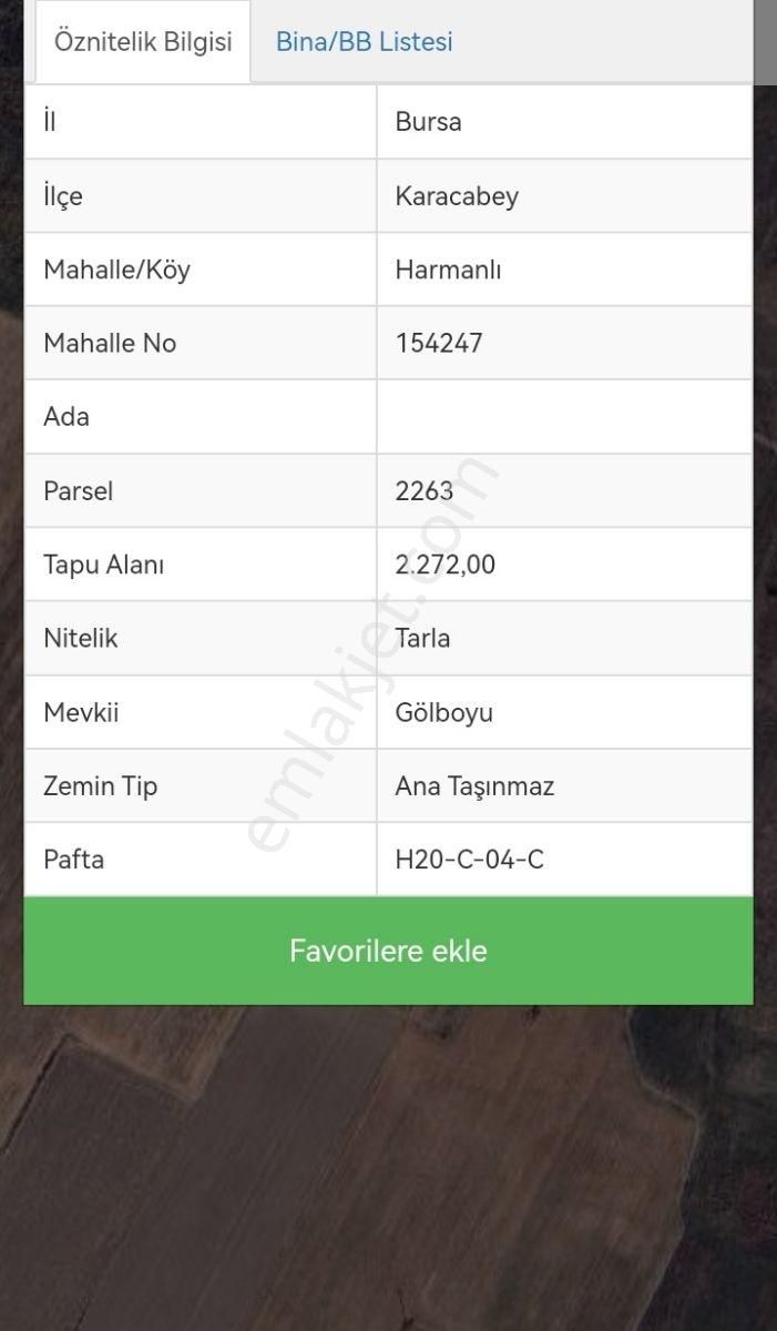 Selçuklu'dan Harmanlı'da Yerleşime Yakın Fırsat Tarla