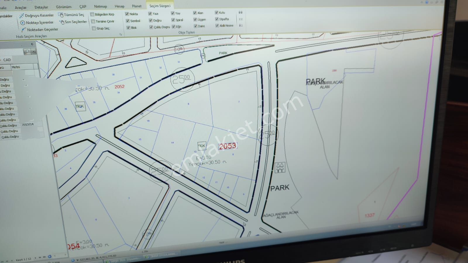 Kırıkkale Yahşihan İçesi Kadıoğlu Mah. 7900 M2 250 Dairlik 15 Kata İmarlı Satılık Arsa - Görsel 2