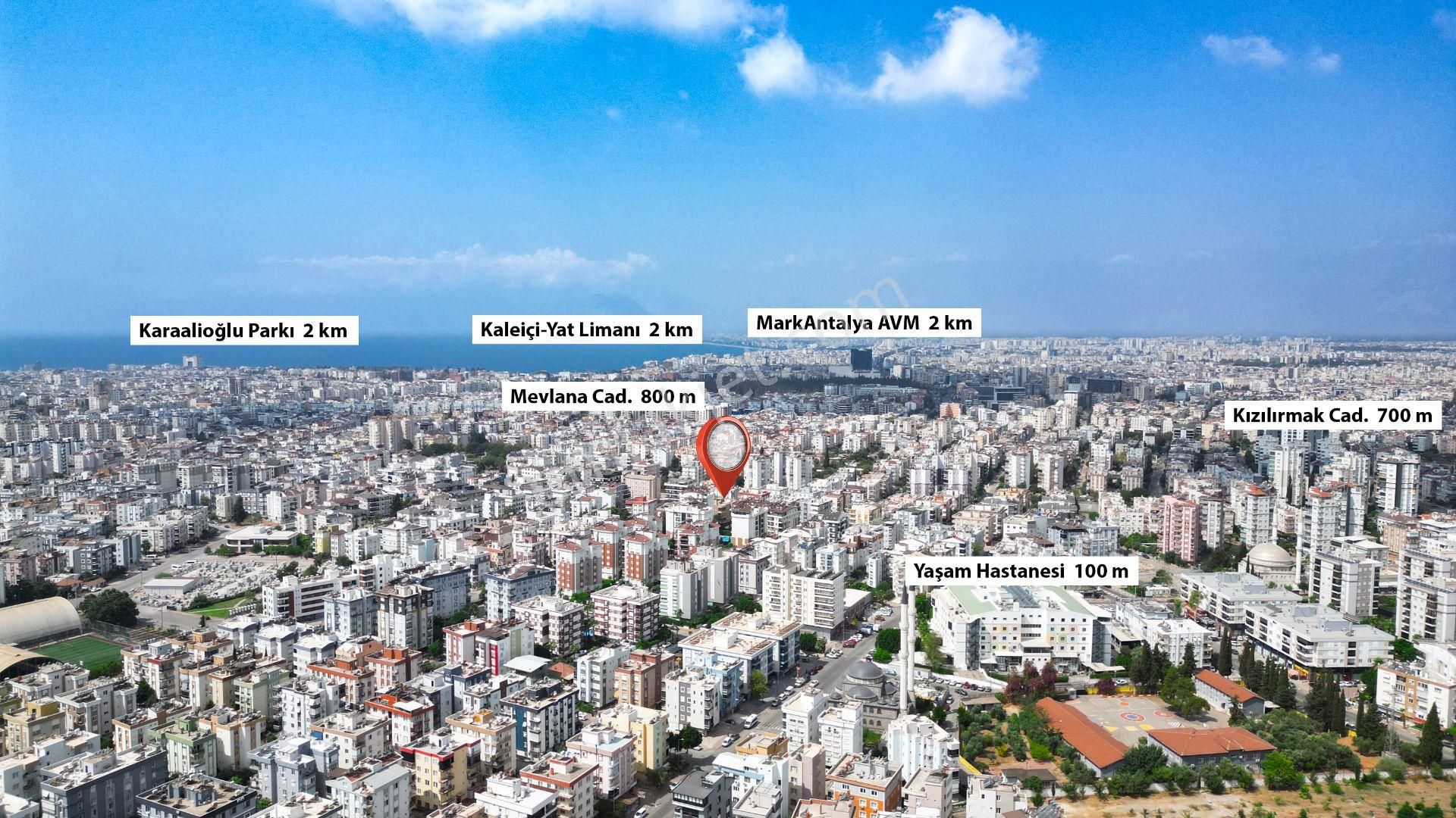 Merkezde Lüks Sitede Katta Çok Geniş Ebeveyn Banyolu 2+1 - Görsel 27