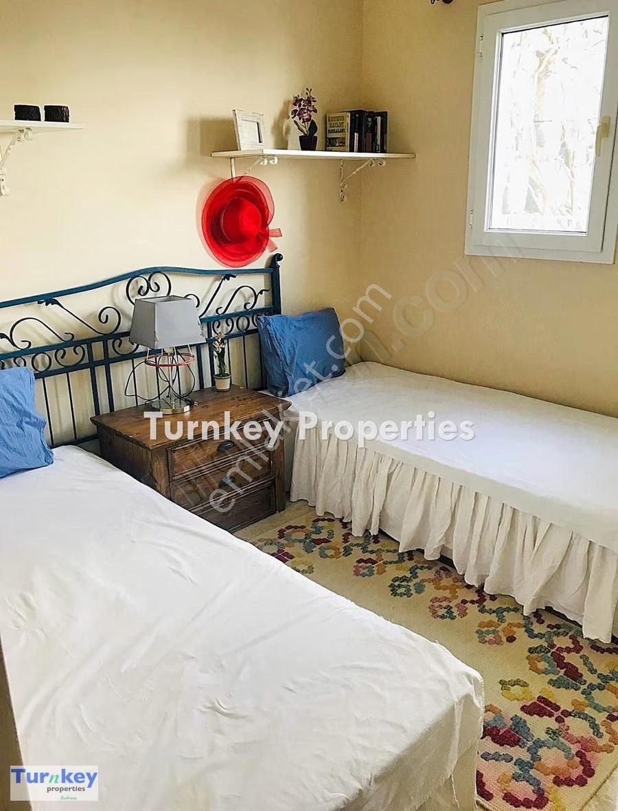 Deniz Ve Doğa Manzaralı Eşyalı Kiralık Dubleks Villa - Görsel 18