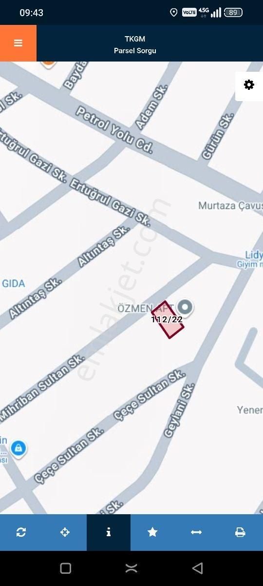 Akşemsettin Mah De 190m2 Müstakil,konut İmarlı Arsa Acil Satılık - Görsel 15