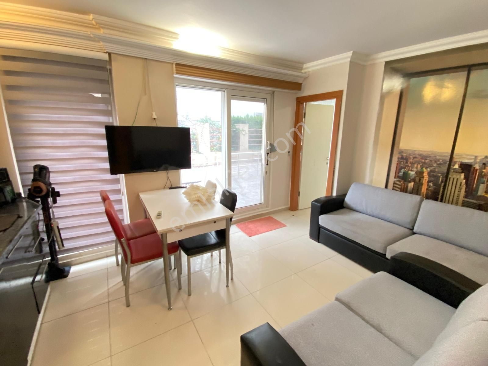 Ata'dan Siteler Denize 50 M Giriş Kat Eşyalı 2 Oda 1 Salon Daire - Görsel 17