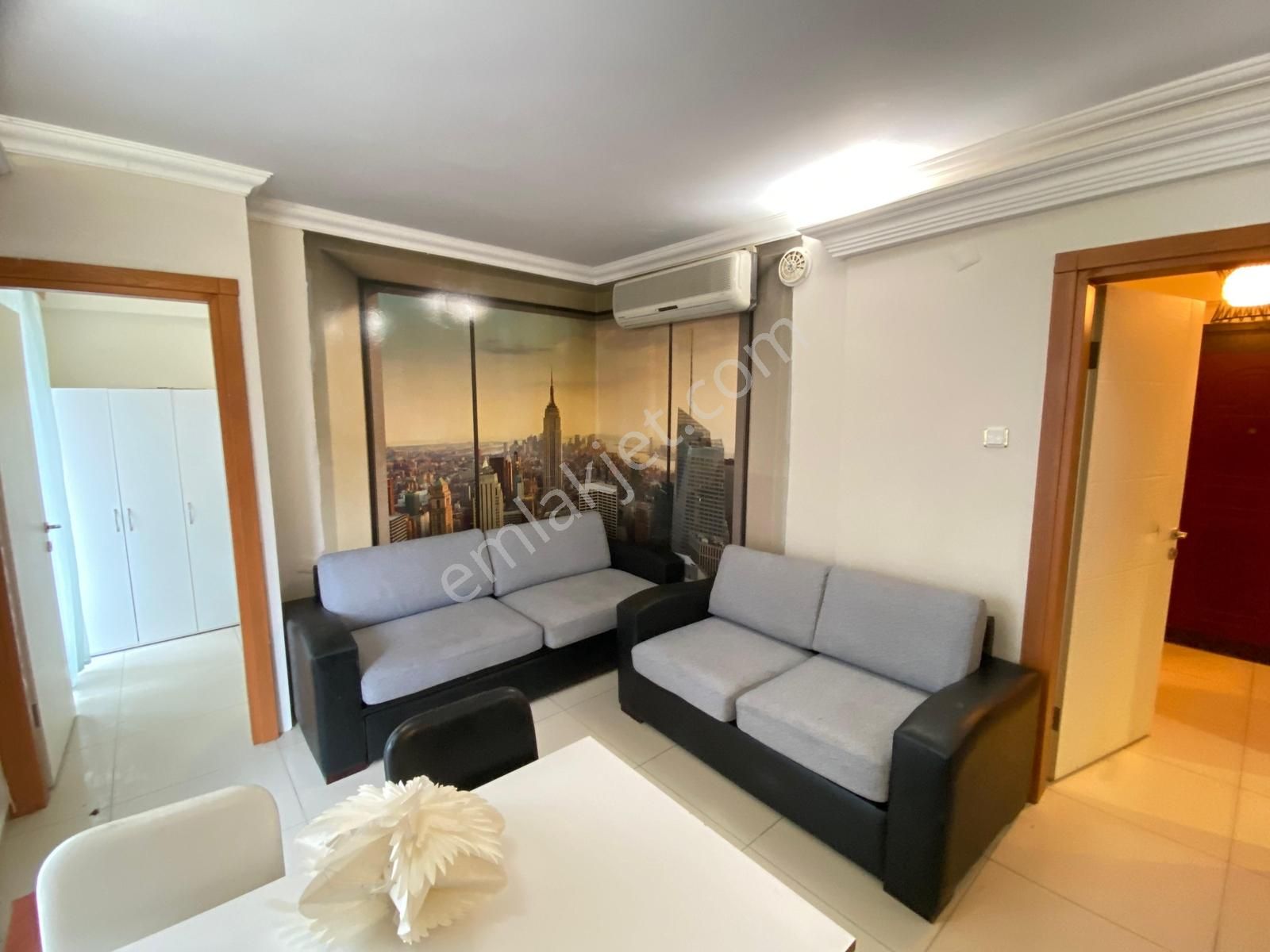 Ata'dan Siteler Denize 50 M Giriş Kat Eşyalı 2 Oda 1 Salon Daire - Görsel 16