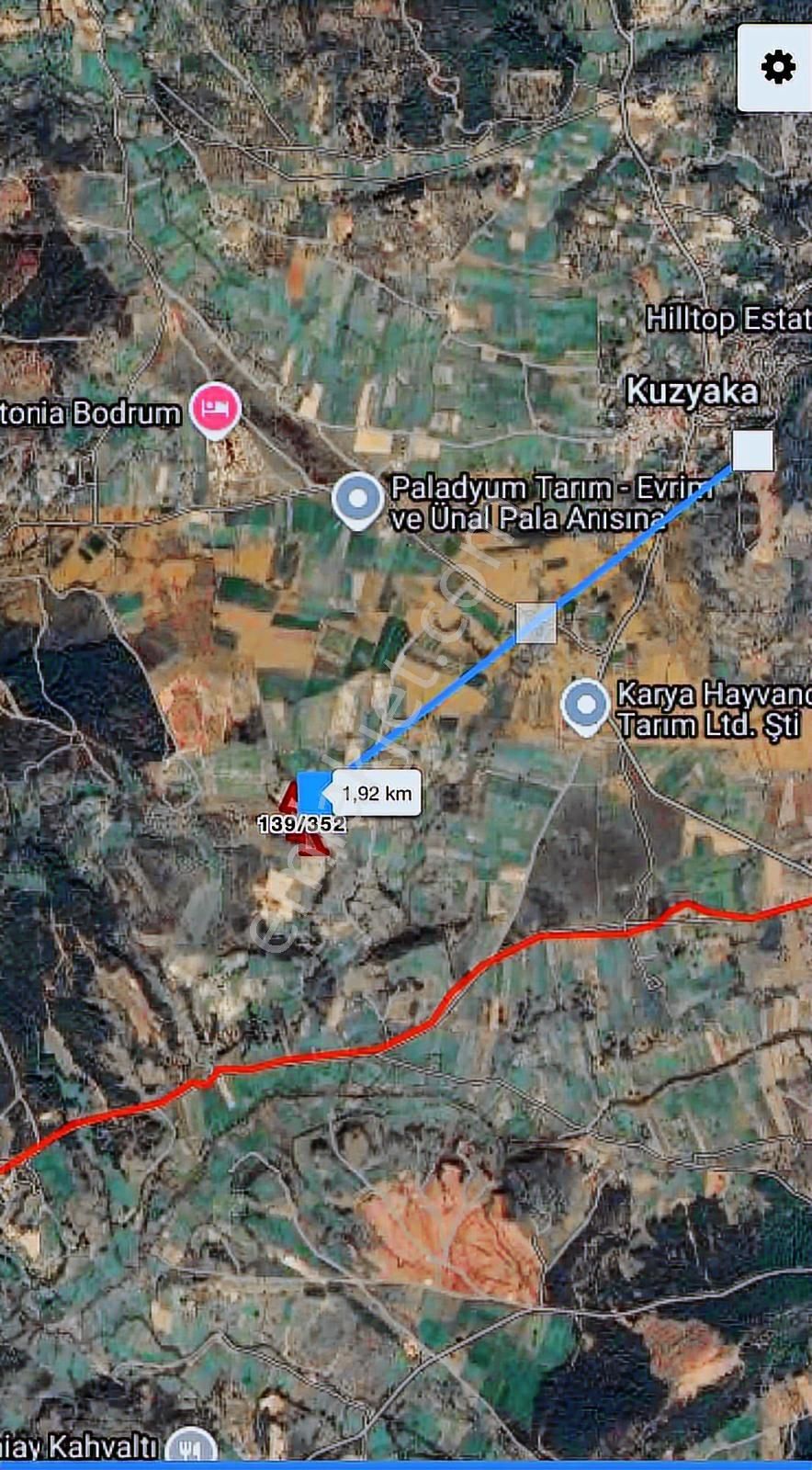 Milas Kuzuyaka Köyünde Satılık Yatırımlık Tarla - Görsel 6